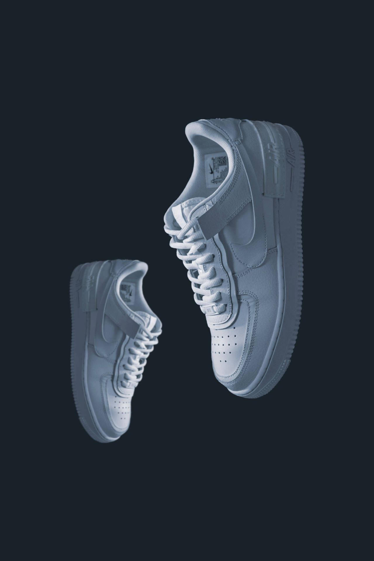 1280x1920 Nike Silver Wallpaper Download 3D Nike Logo, 4k, Silver Nike Logo, Nike Emblem, Gray