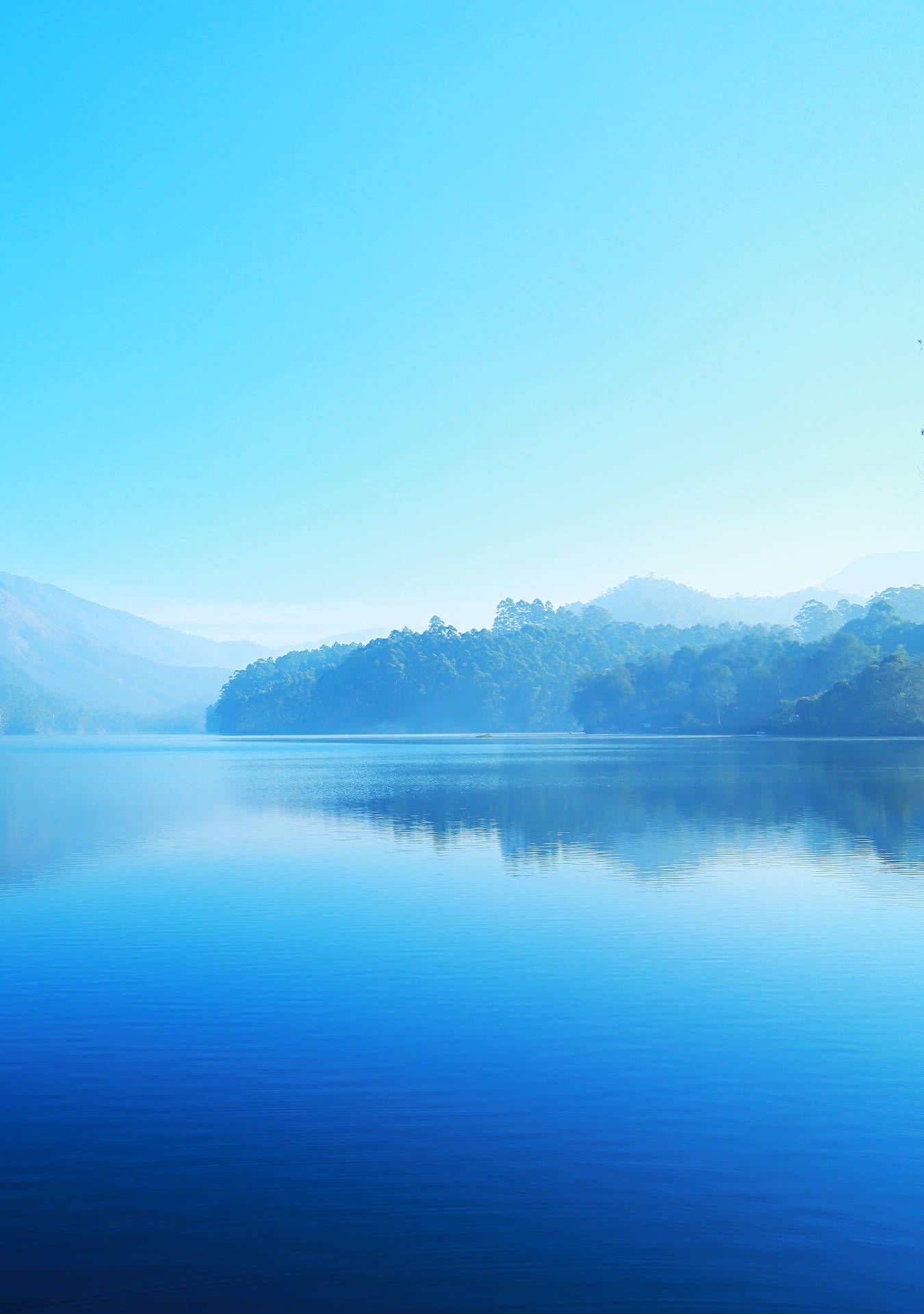 1350x1920 Download The Best HD Phone Nature Blue Lake Wallpaper