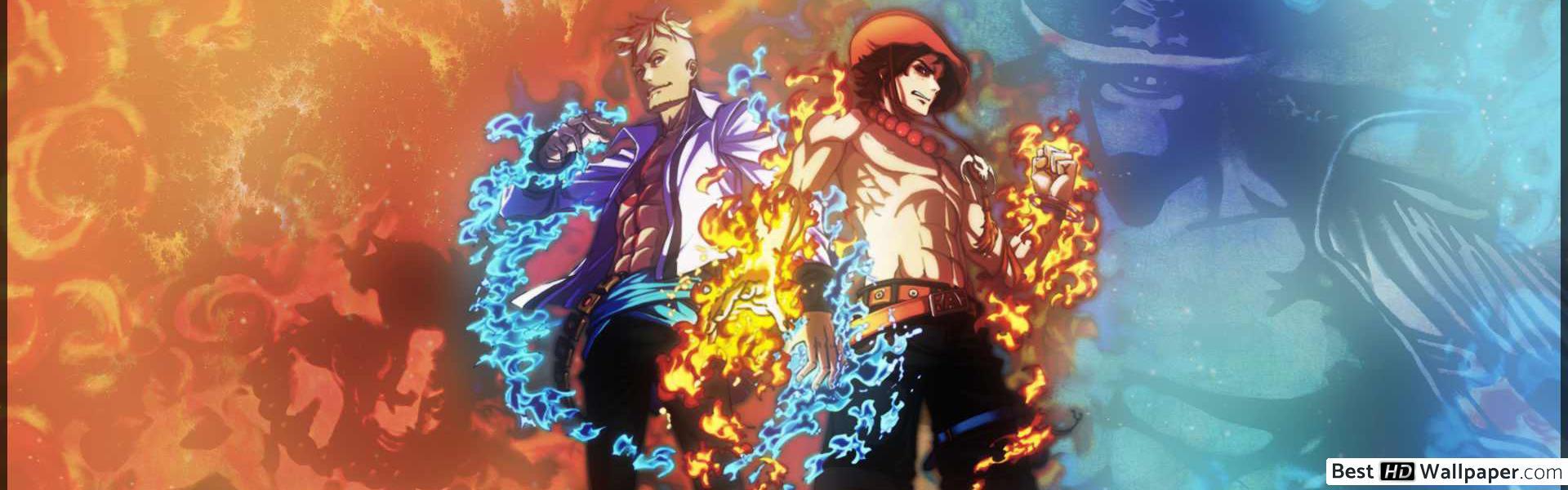 1920x600 One Piece D. Ace, Marco HD wallpaper download