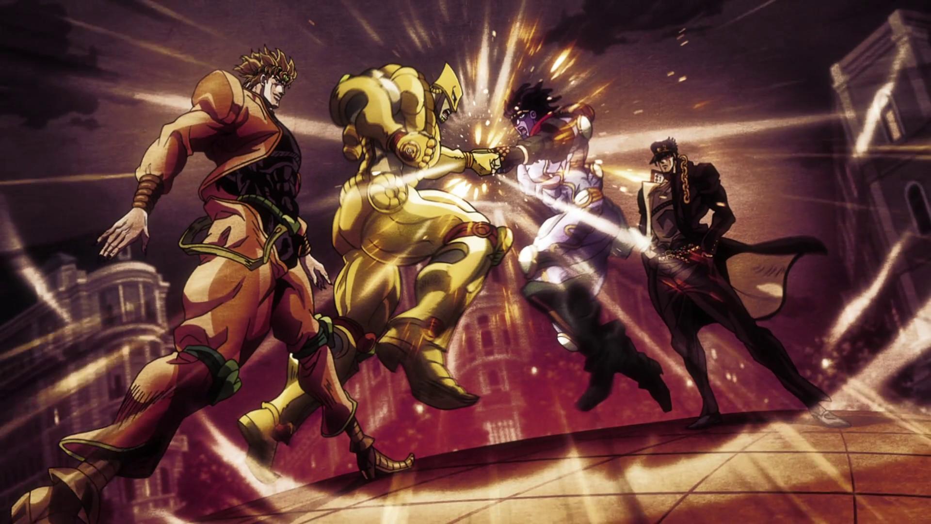 There is a dio shadow pose in part 7 : r/ShitPostCrusaders