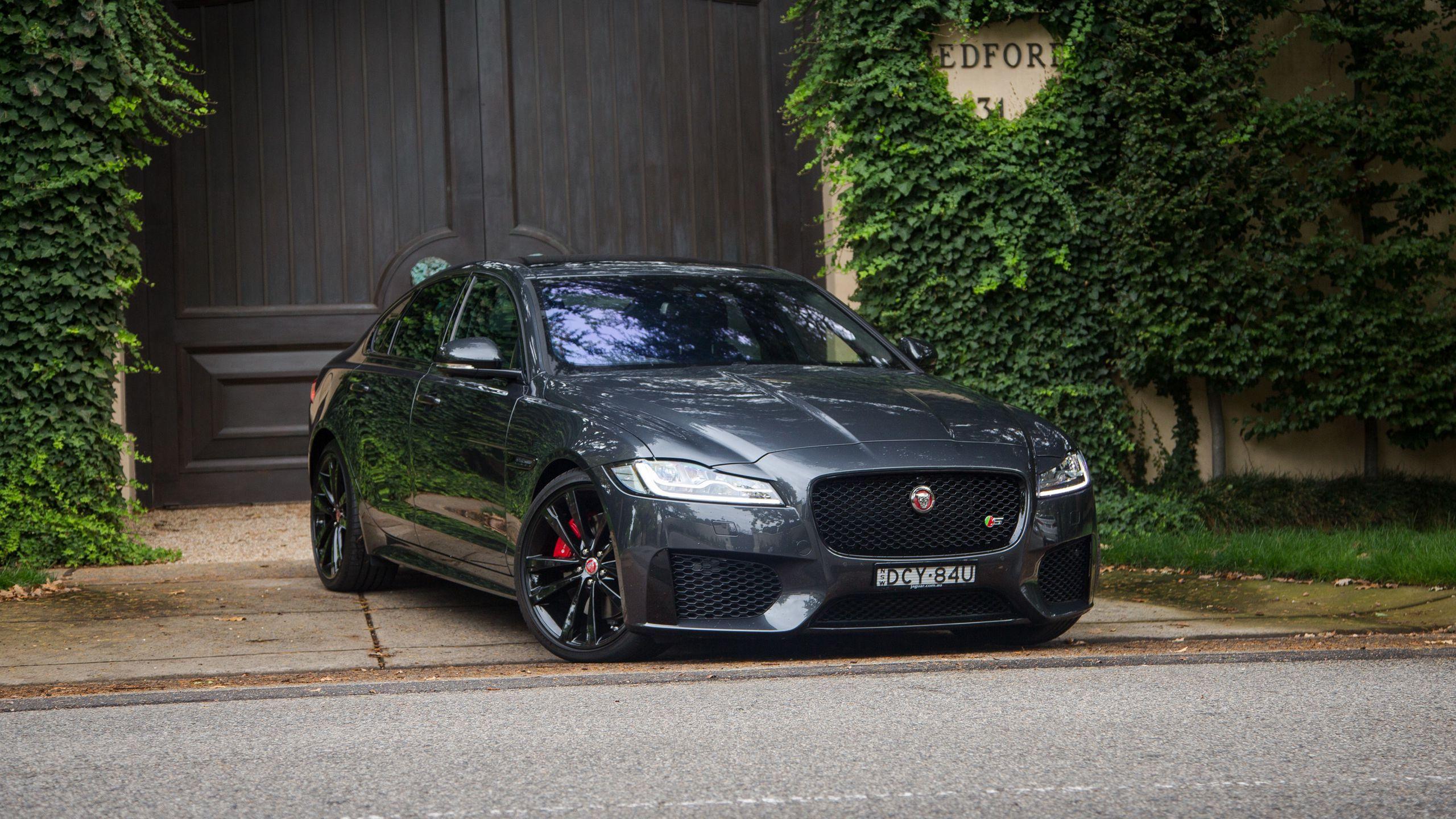2560x1440 Download wallpaper 2560x1440 jaguar, xf, side view widescreen 16:9