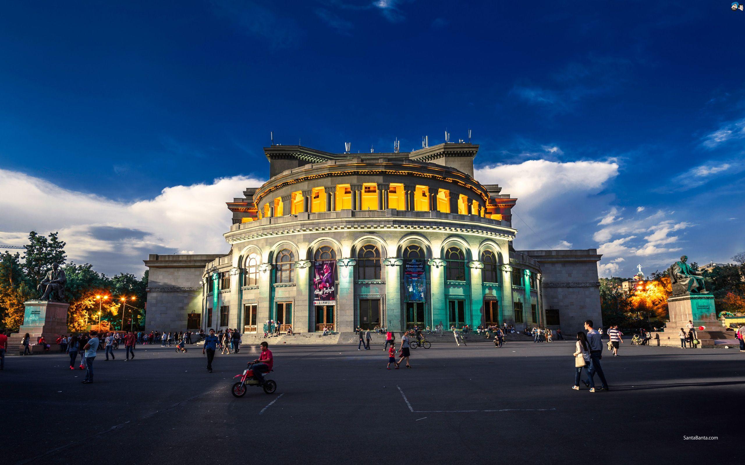 2560x1600 Yerevan Opera Theater, Armenia (mit Bildern)