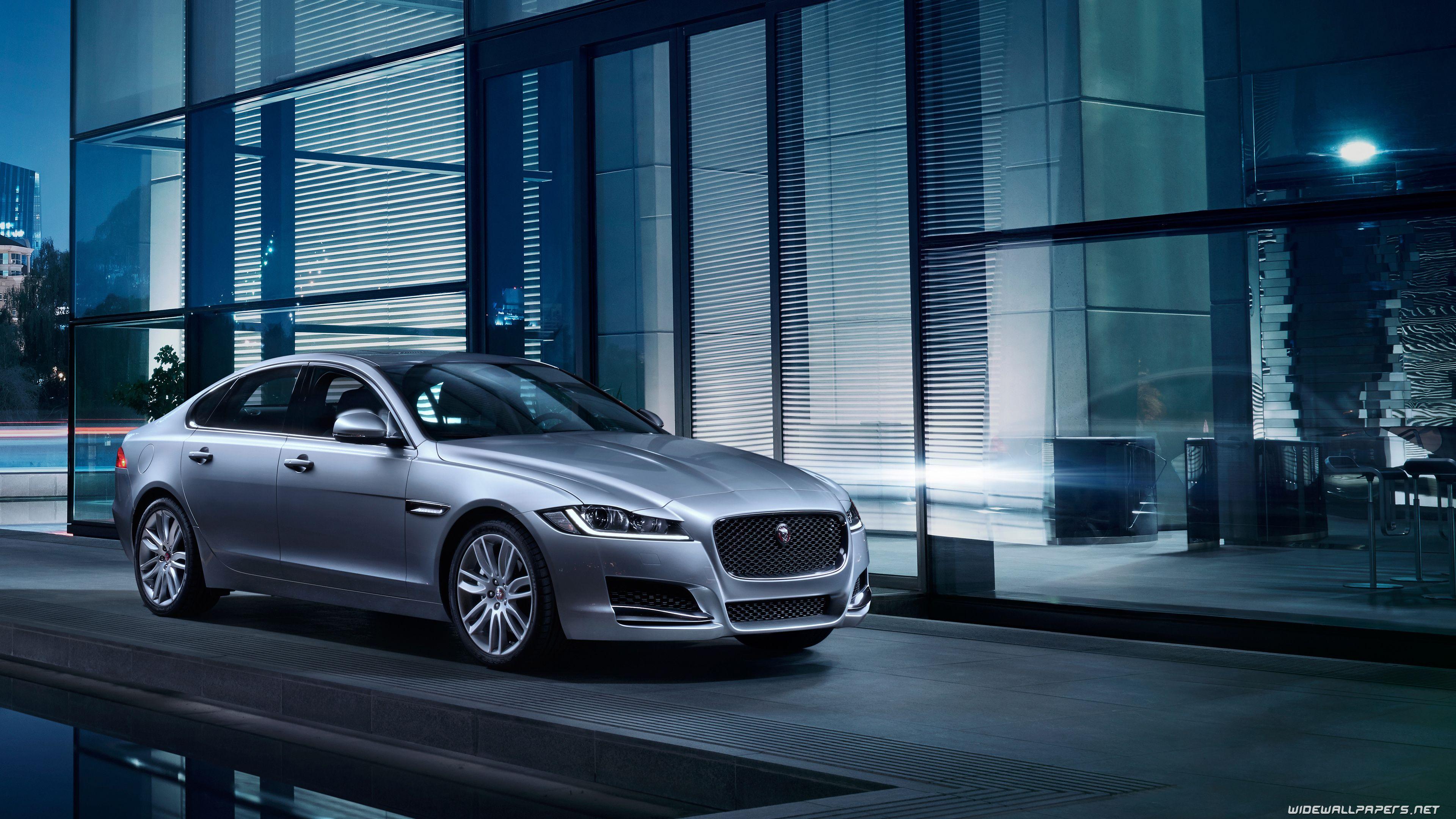 3840x2160 Jaguar XF cars desktop wallpaper 4K Ultra HD