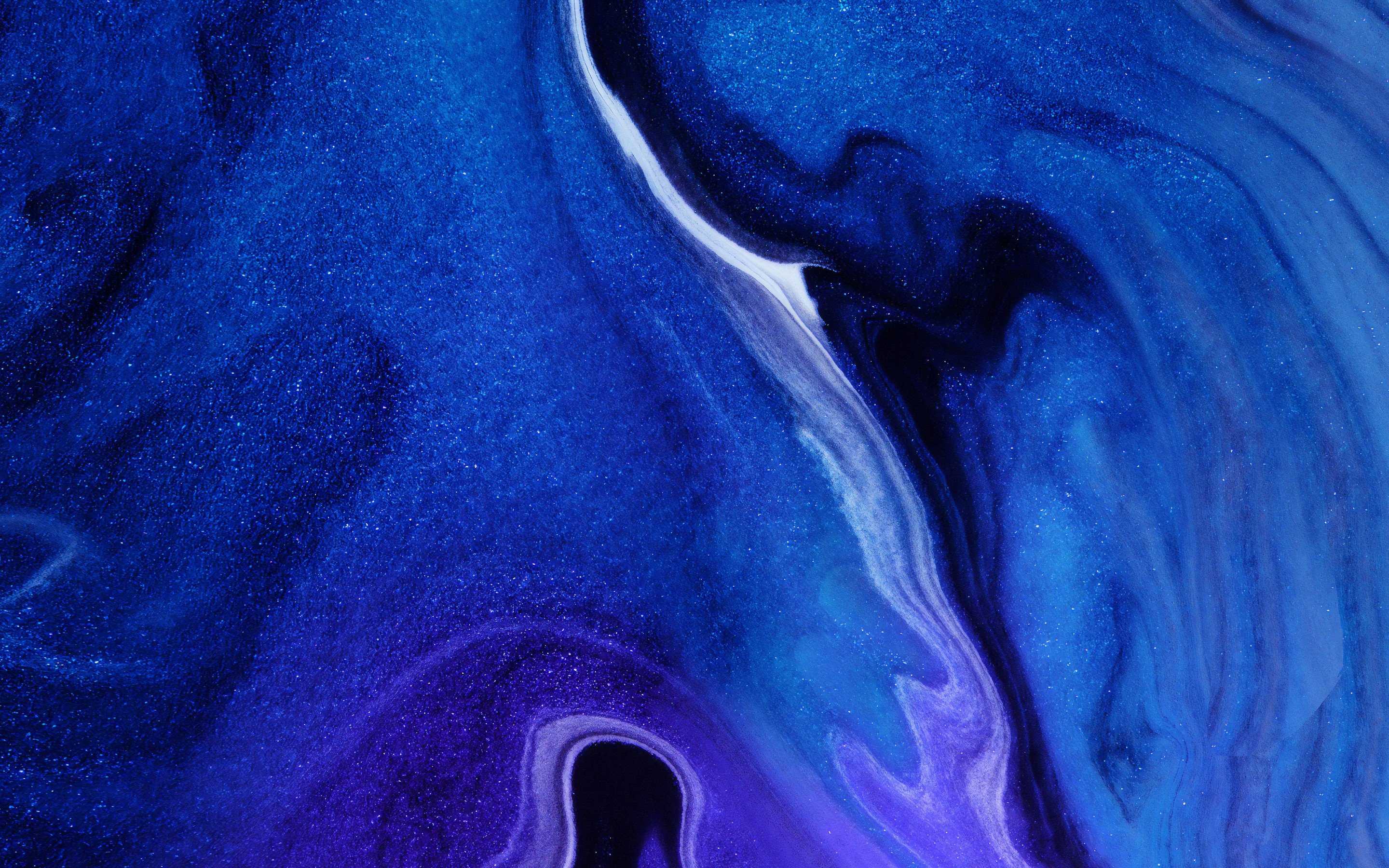 2880x1800 Dark Blue Color Burst 4K HD Wallpaper (2880x1800)