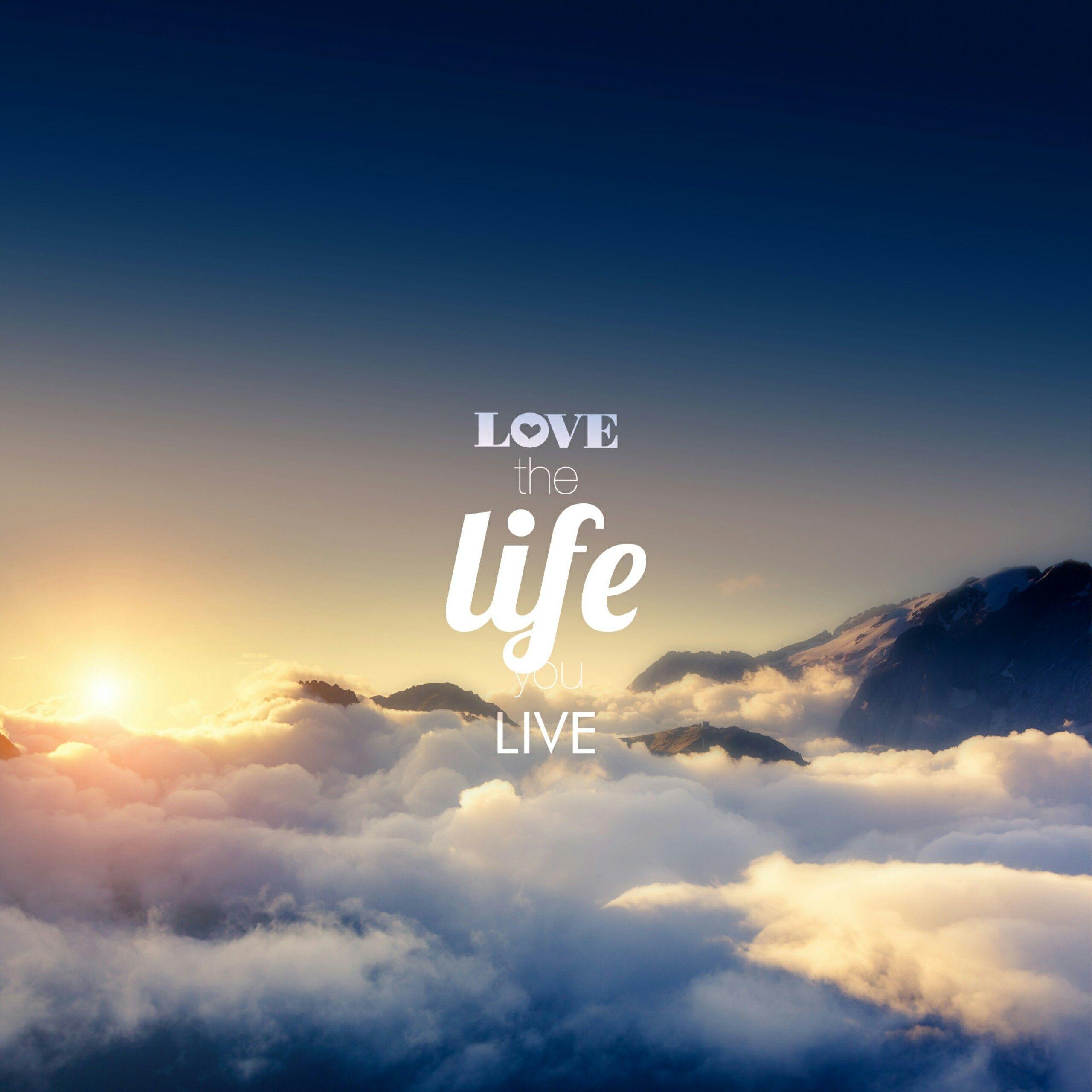 2560x2560 Wallpaper About Life