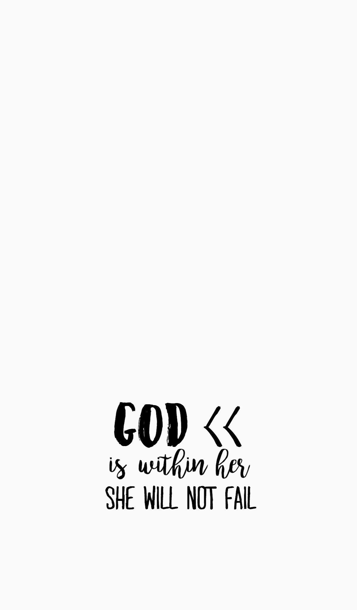 1200x2046 god is within her. She will not fail. Biblical