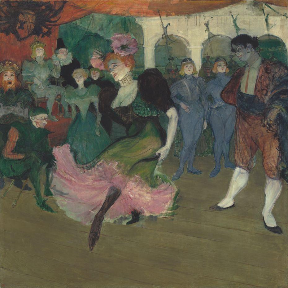930x929 Marcelle Lender Dancing The Bolero In Chilpéric Henri De Toulouse Lautrec On USEUM