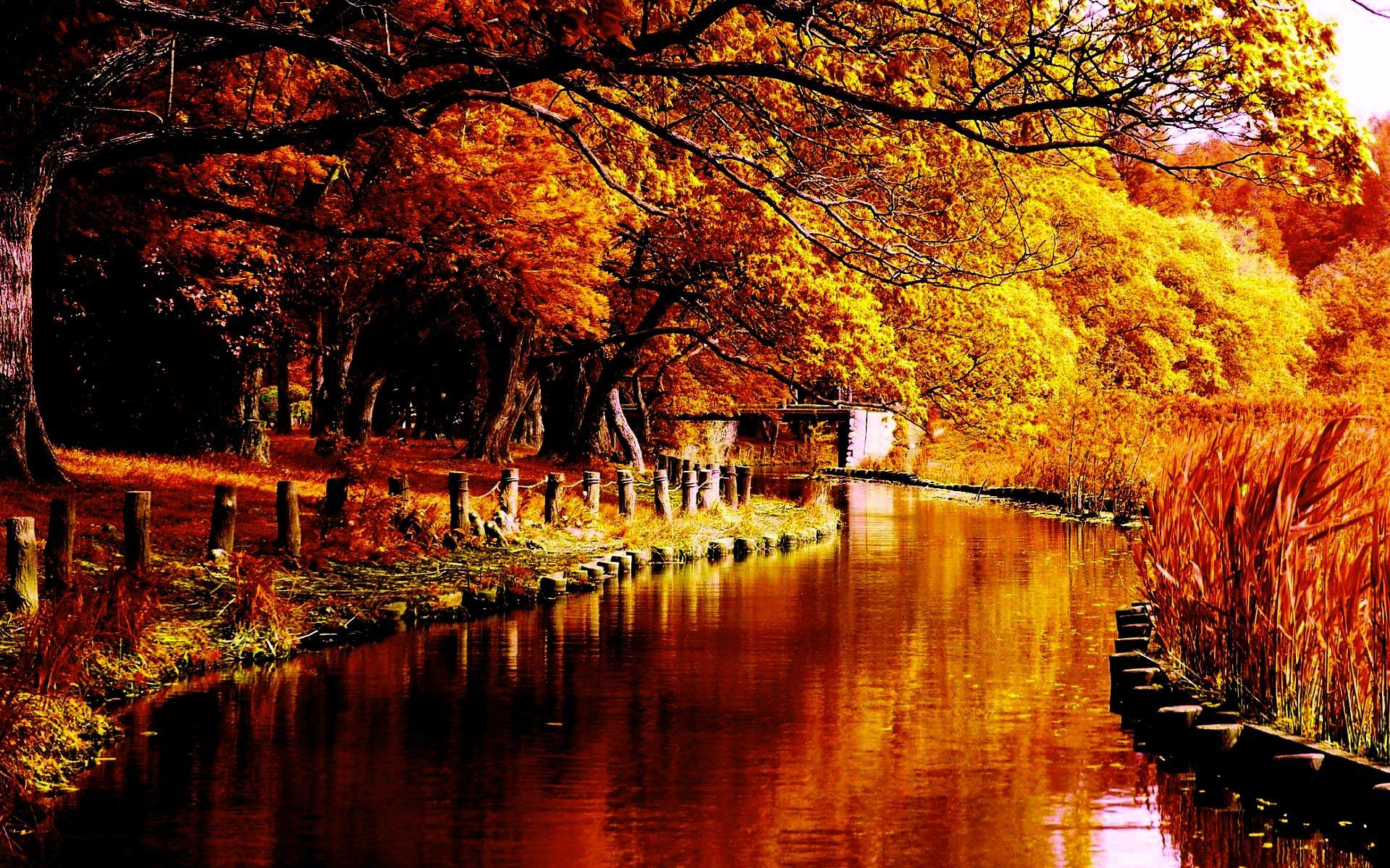 Autumn River Wallpapers Top Free Autumn River Backgrounds