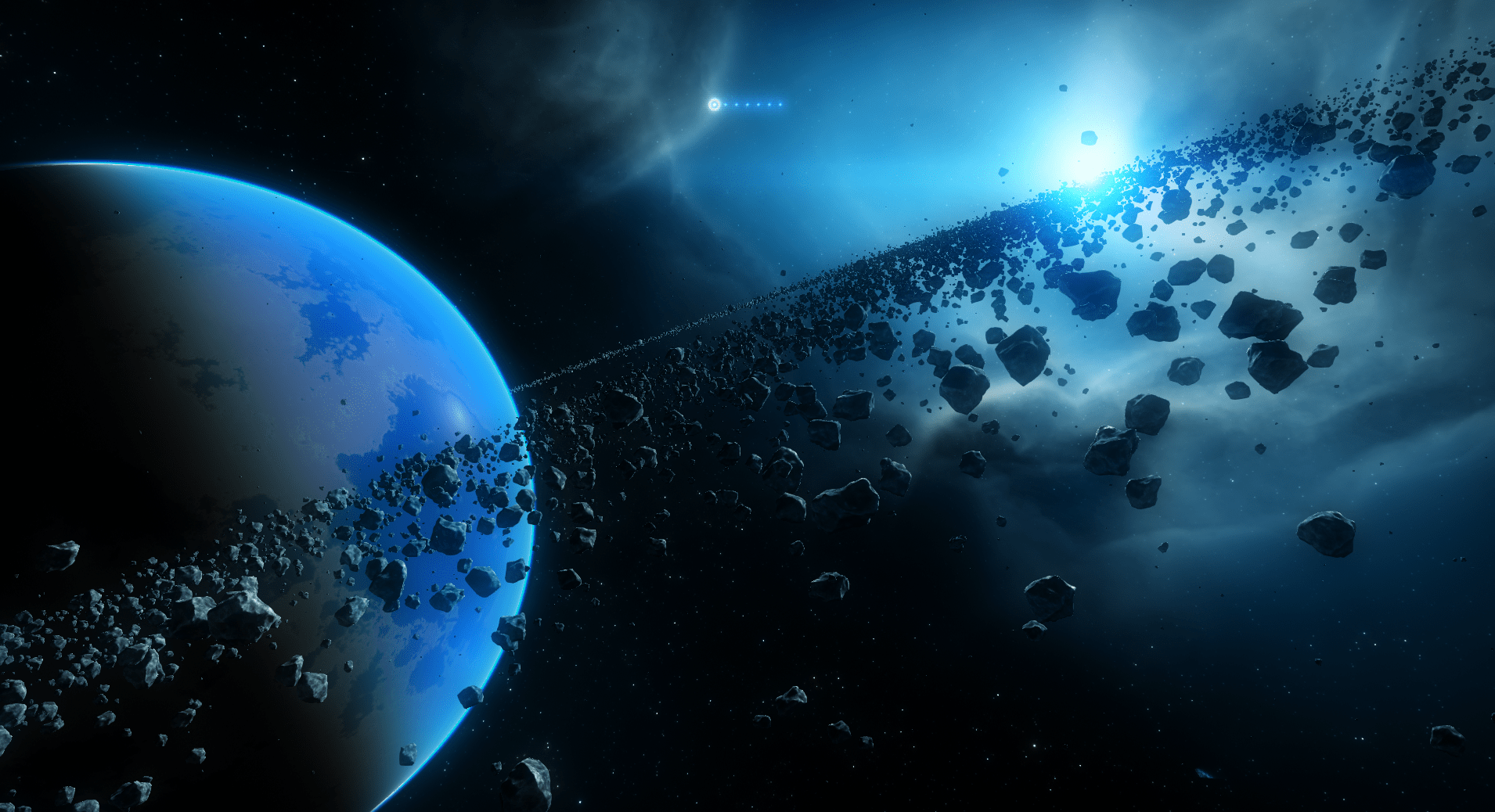 Asteroid Belt by Vadim Sadovski