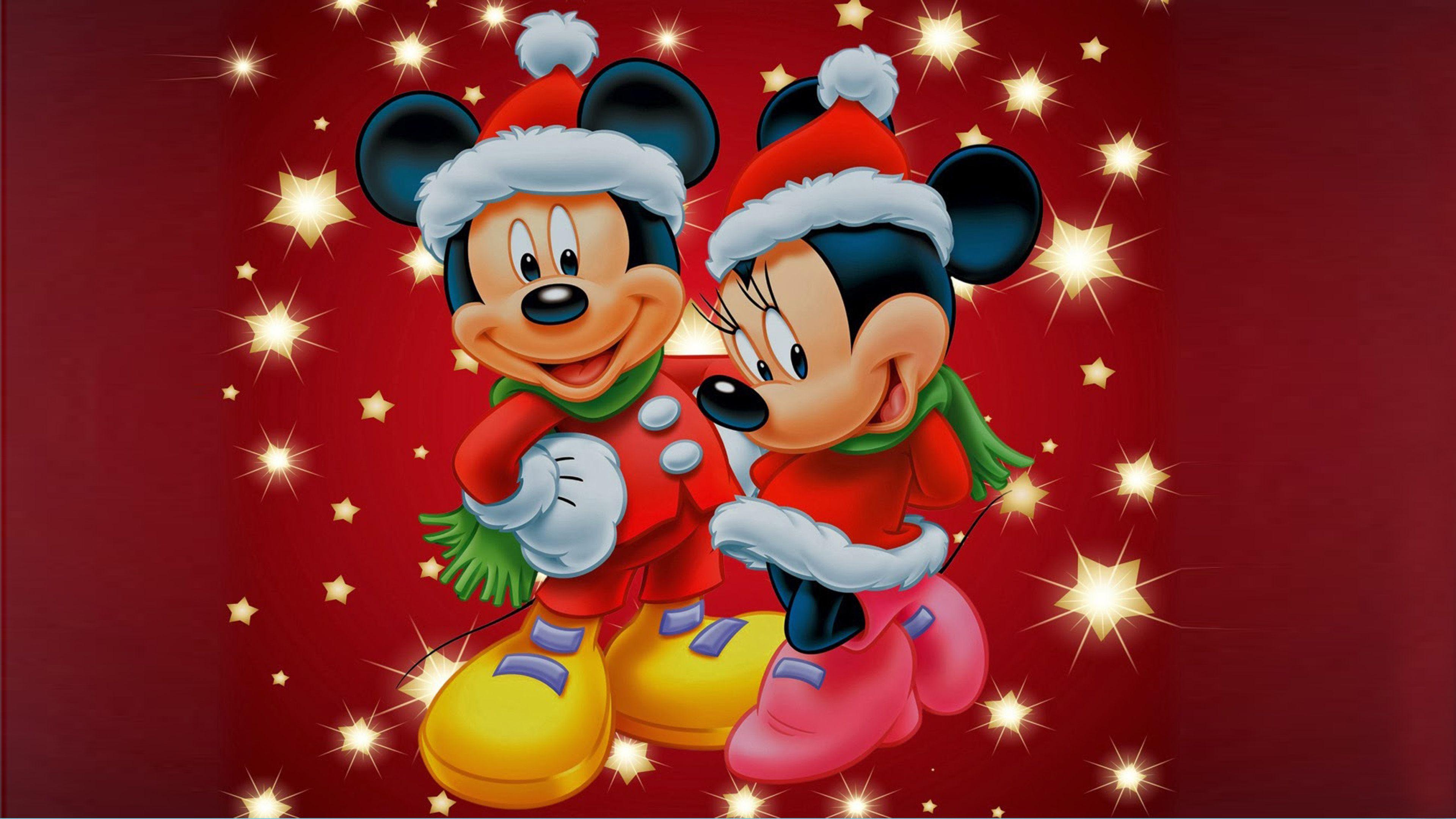 Christmas Mickey and Minnie Wallpapers - Top Free Christmas Mickey and ...