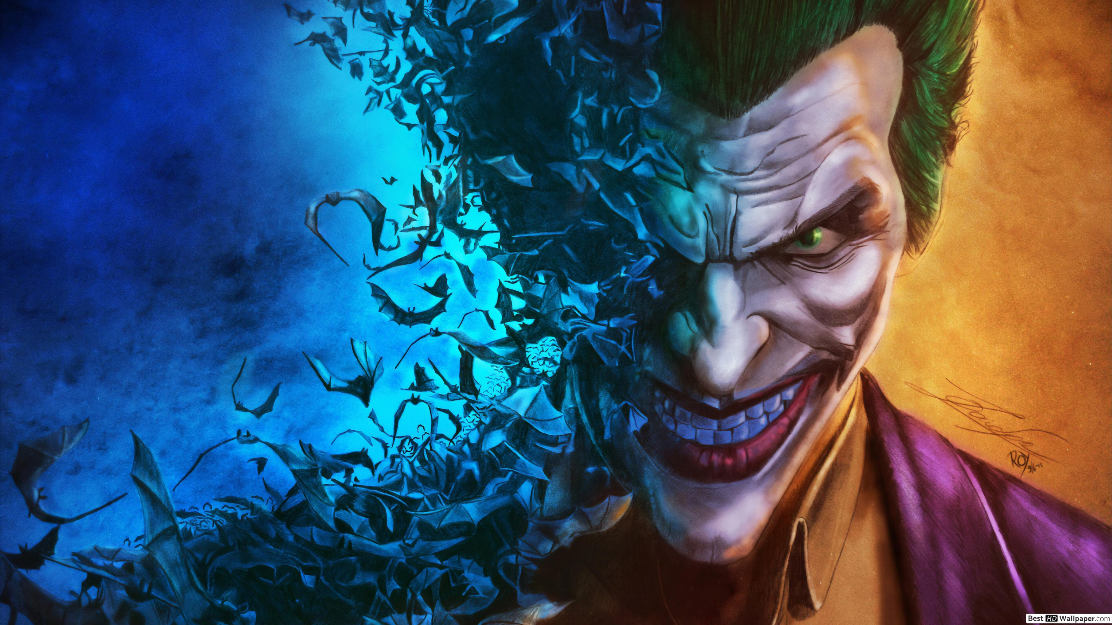 3554x1999 DC Joker HD wallpaper download