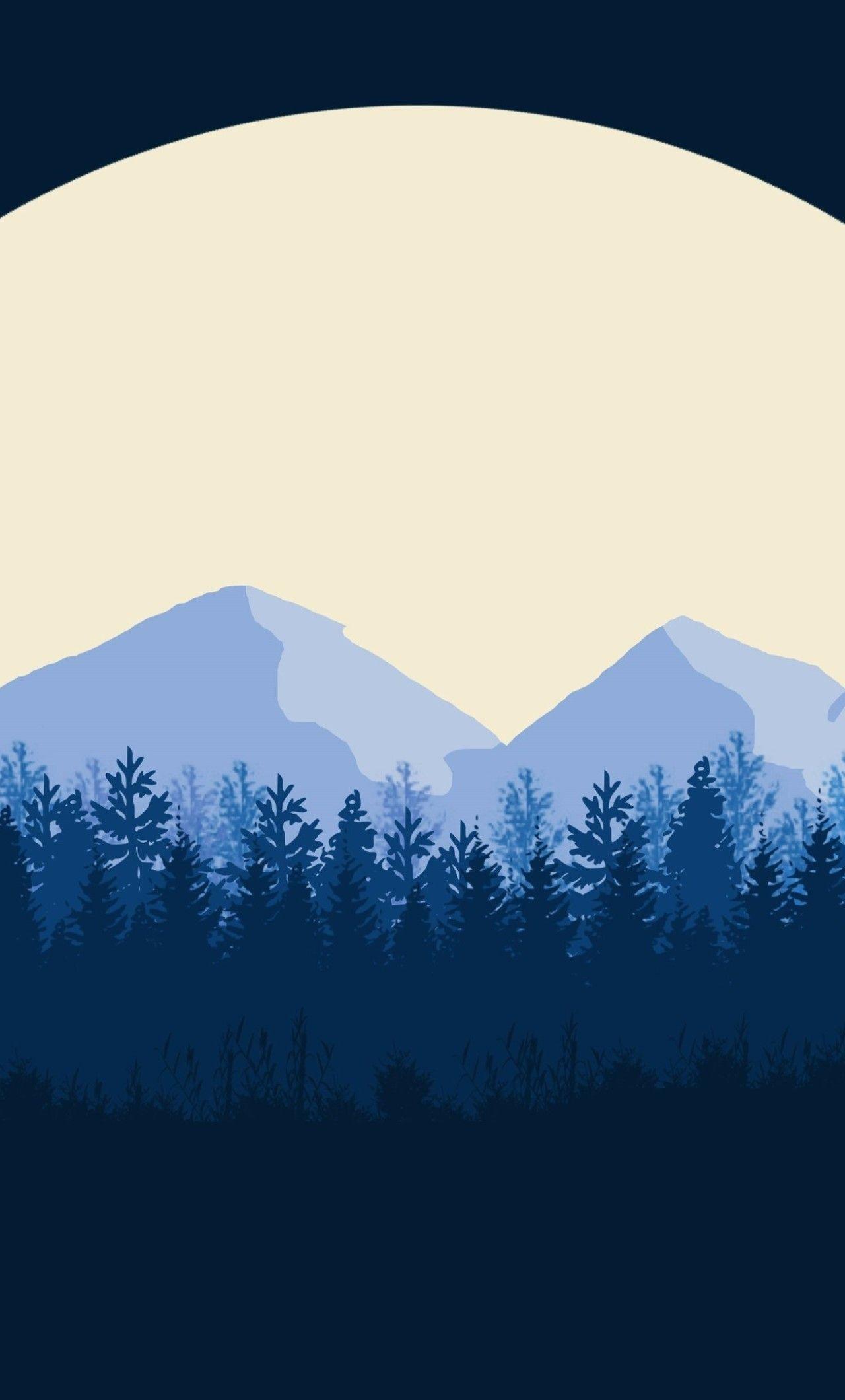 Minimalist Mountain iPhone Wallpapers - Top Free Minimalist Mountain