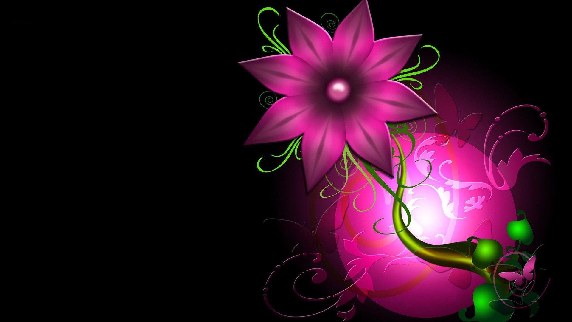 1920x1080 pink Flower HD Wallpaper 1080p