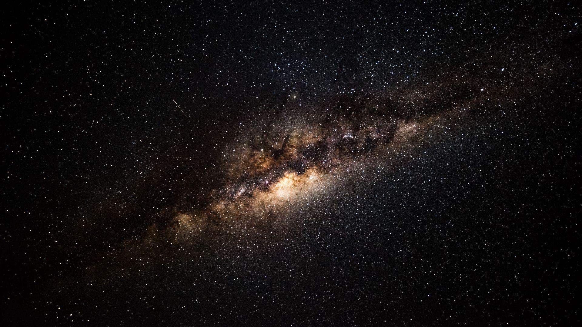 1920x1080 Download wallpaper 1920x1080 milky way, starry sky, galaxy full HD