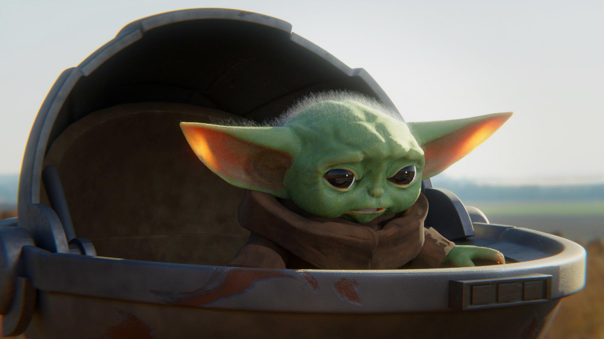 1920x1080 Baby Yoda Deskx1080 Wallpaper