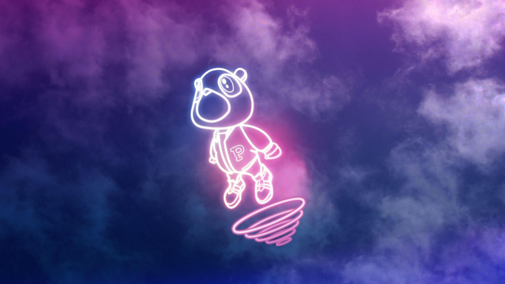 1920x1080 bear, bear, kanye west, kanye west, graduation desktop