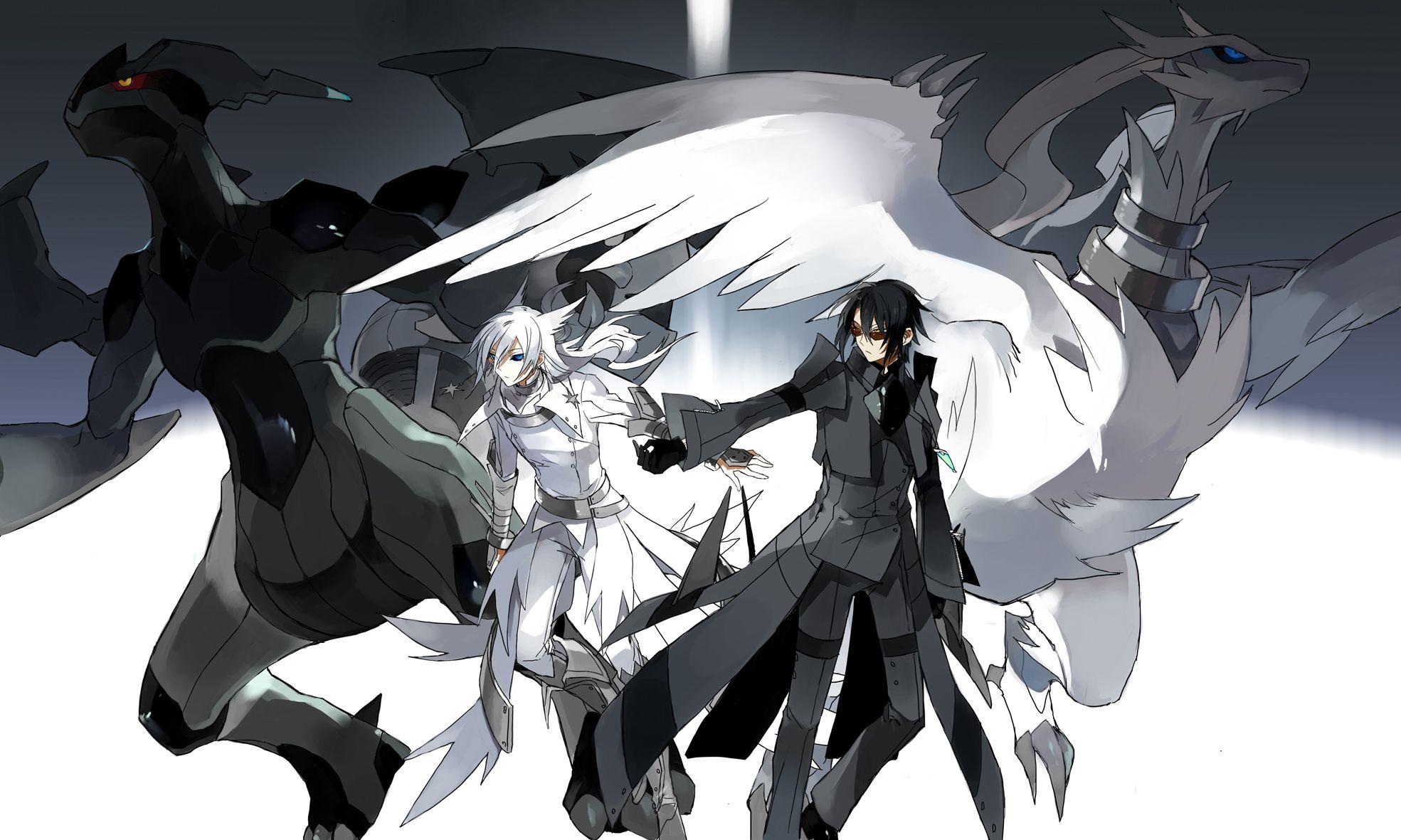 1969x1181 Pokemon, Zekrom, Reshiram Wallpaper /