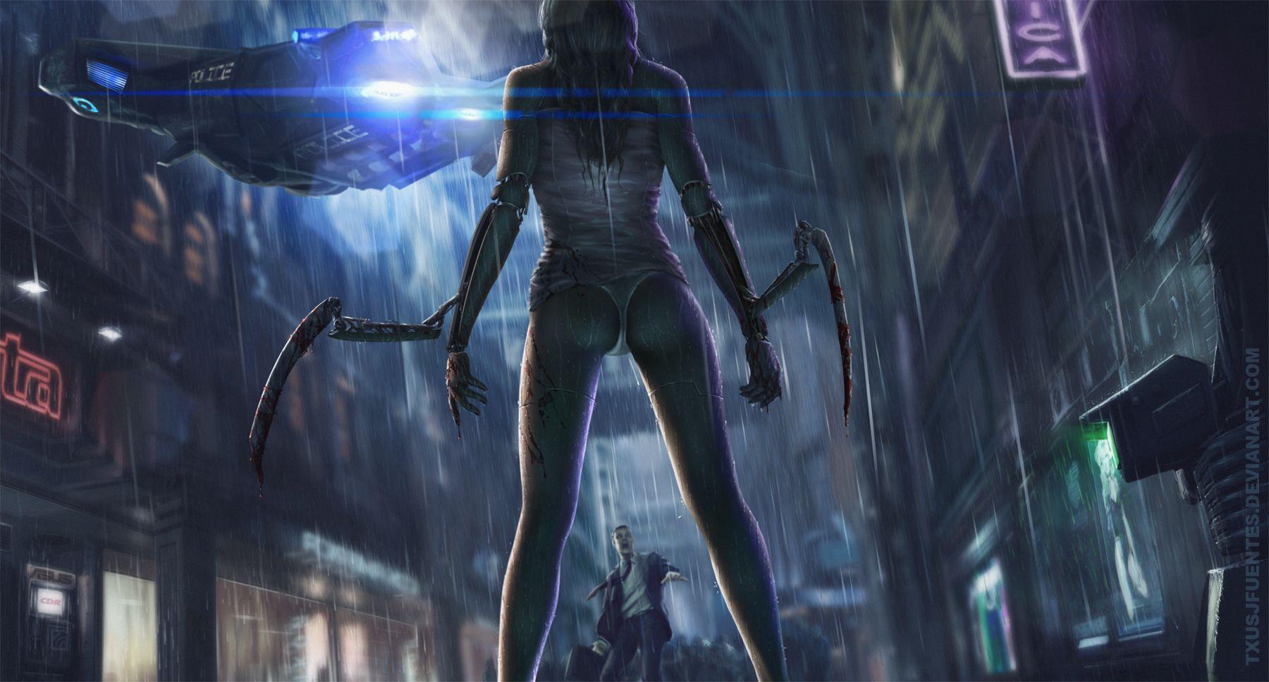 1800x968 Cyberpunk 2077 Fan Art