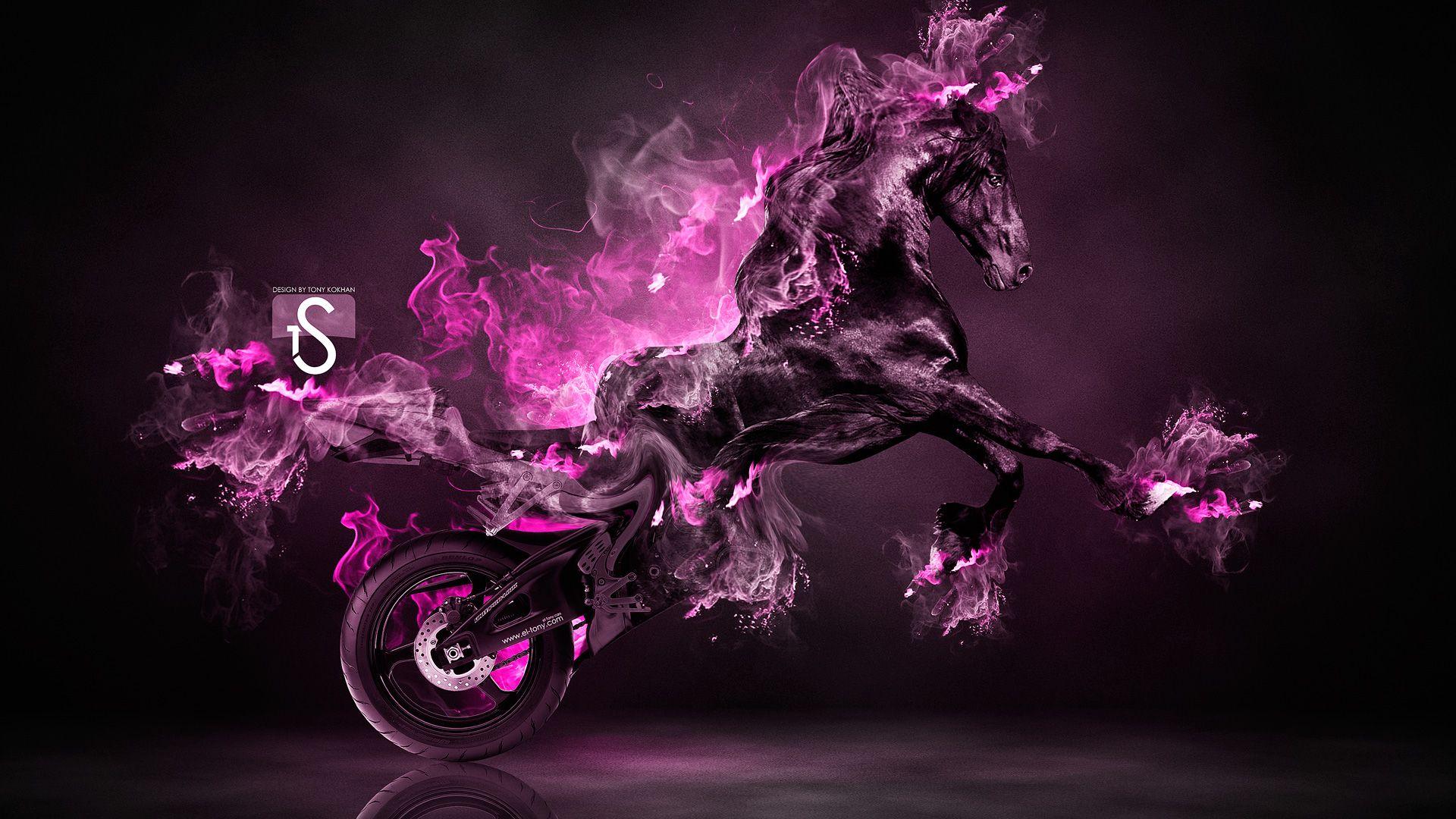 Pink Horse Wallpapers - Top Free Pink Horse Backgrounds - WallpaperAccess