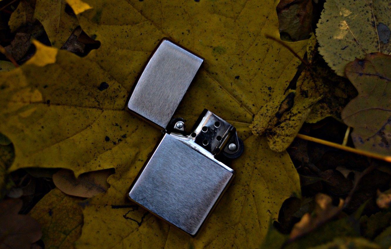 1332x850 Wallpaper leaves, nature, yellow, lighter, zippo image