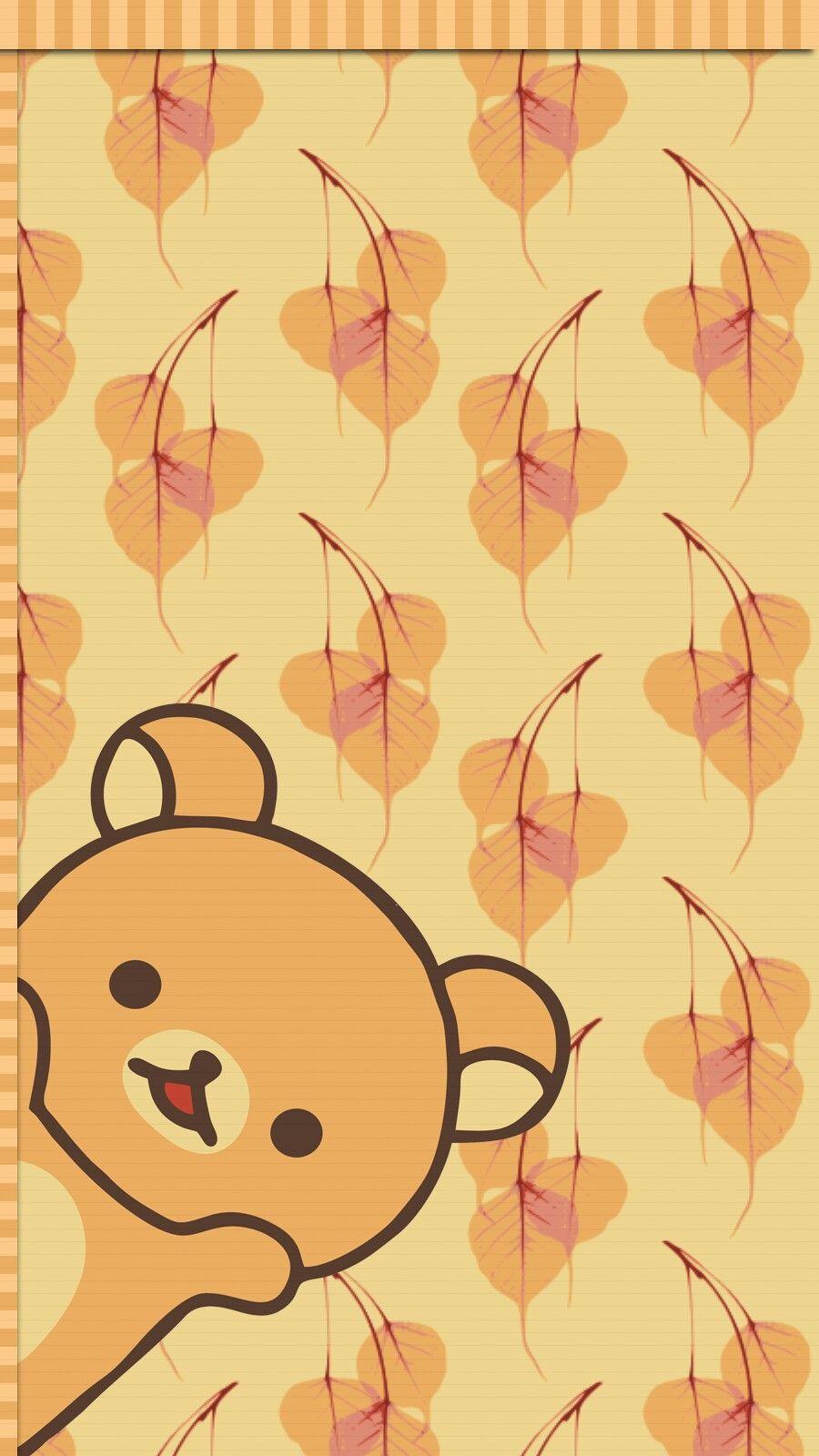 900x1600 autumn #rilakkuma #wallpaper #iphone #freebie. Wallpaper iphone summer, Wallpaper iphone love, Rilakkuma wallpaper