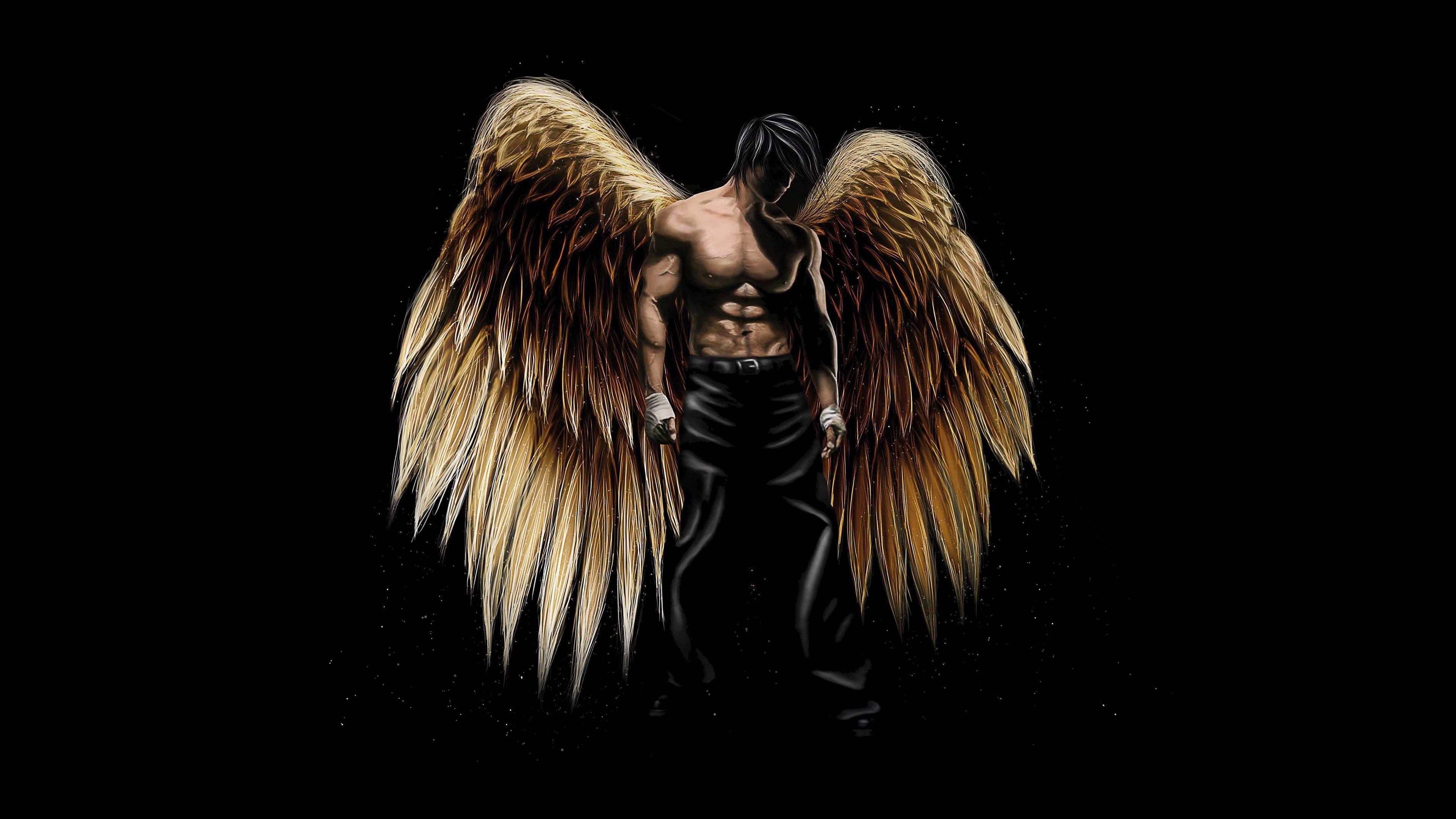 3840x2160 Angel HD Wallpaper