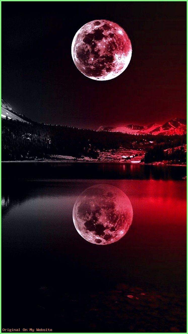 Red Moon iPhone Wallpapers - Top Free Red Moon iPhone Backgrounds -  WallpaperAccess