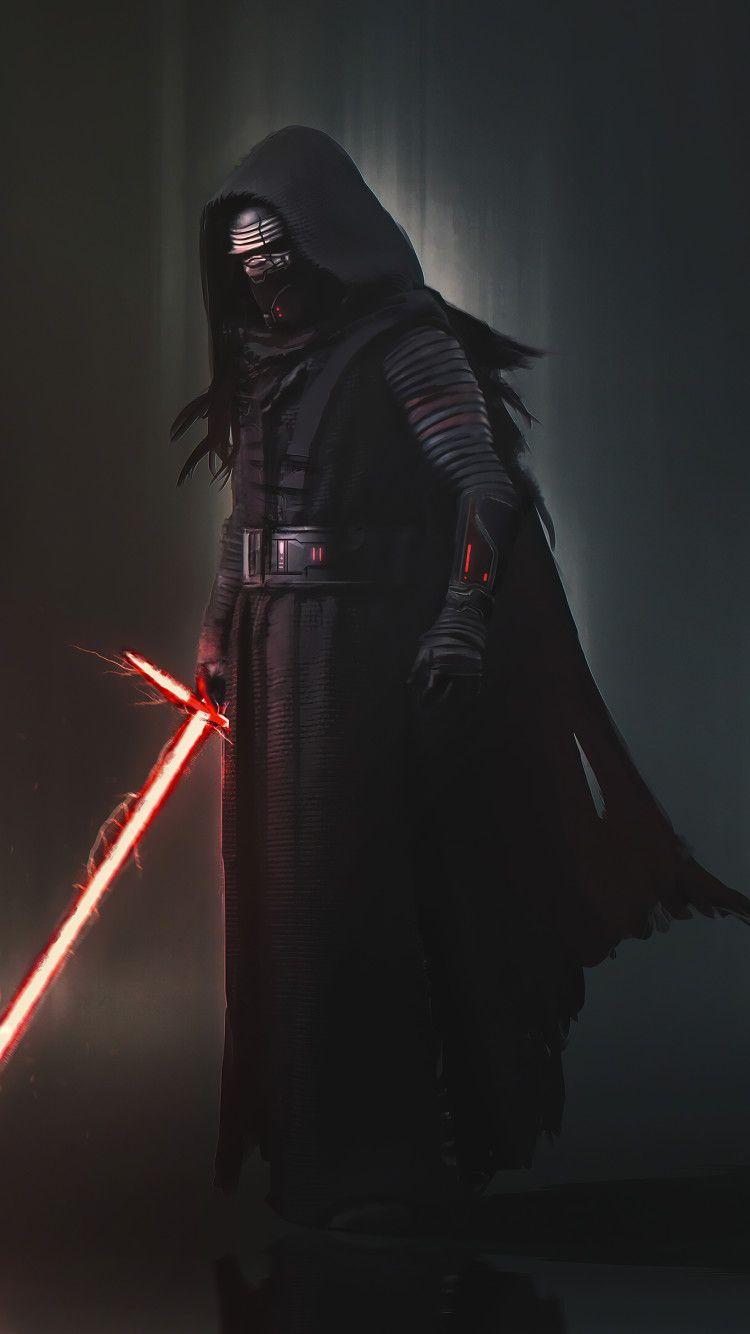 750x1334 Kylo Ren Darkness 4k iPhone iPhone 6S, iPhone 7 HD 4k