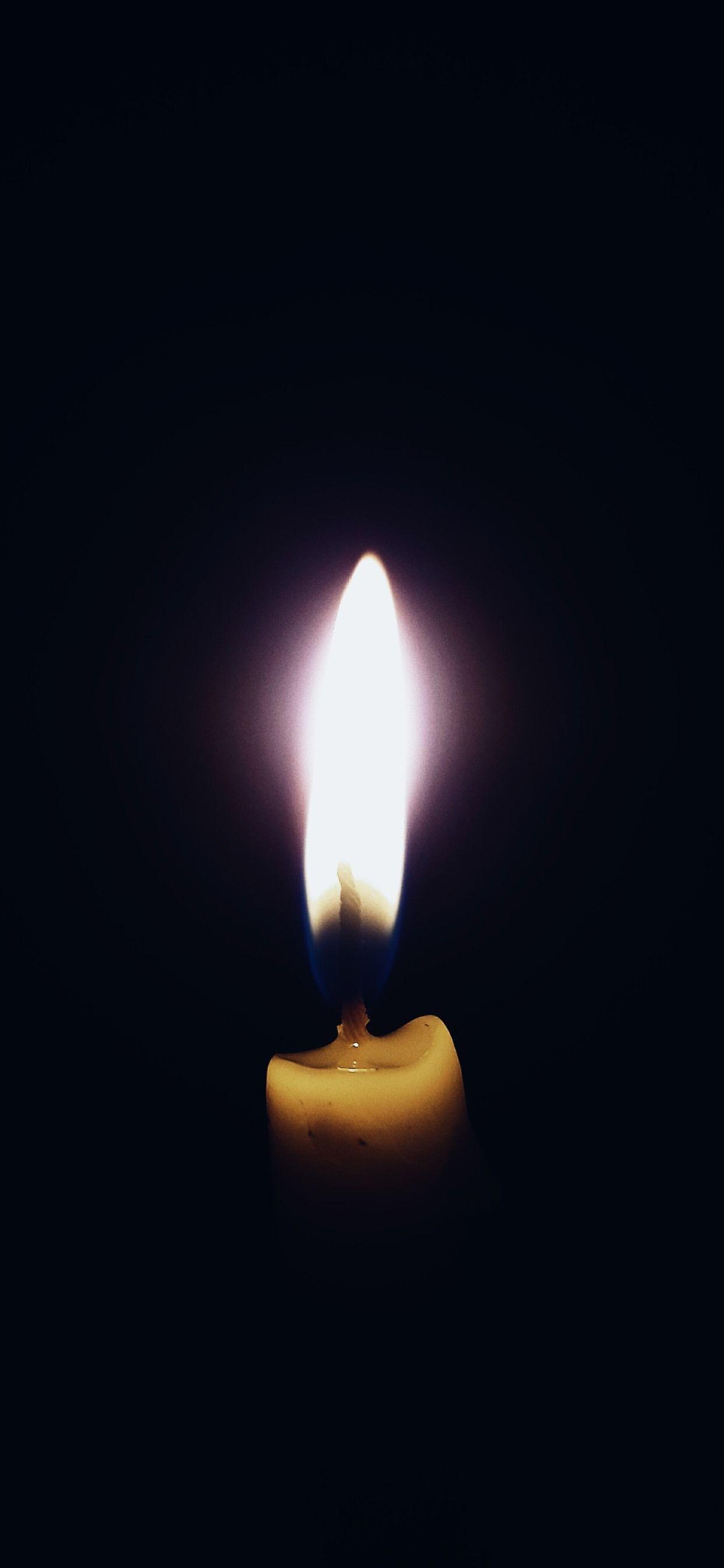 1242x2688 Candle, Flame, Darkness 1242x2688 IPhone 11 Pro XS Max Wallpaper