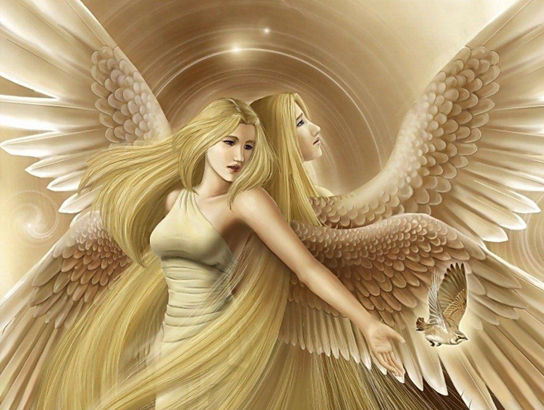 1061x800 Beautiful Fairy Angel Wallpaper