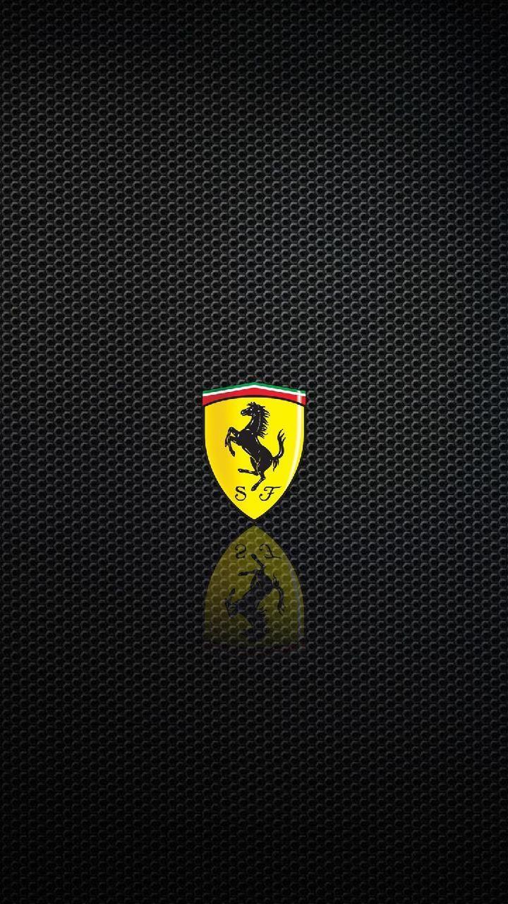 720x1280 Download New ferrari logo Wallpaper