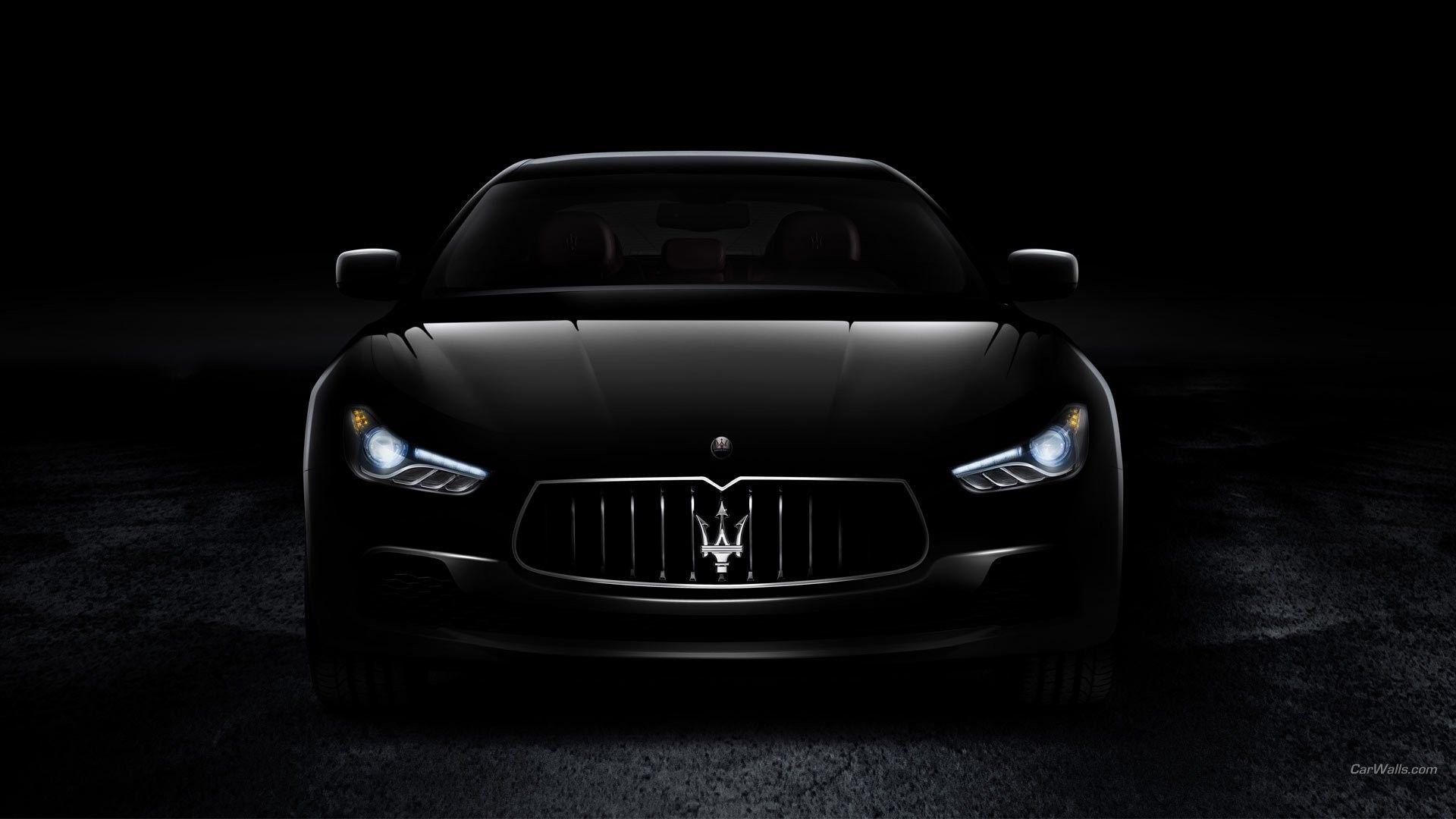1920x1080 Maserati Logo Wallpaper