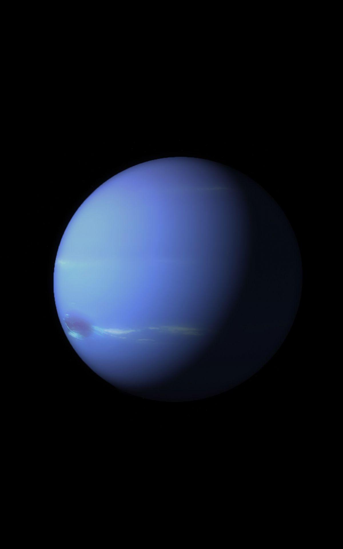 1200x1920 Free download iOS 9 Wallpaper Neptune [1242x2208] for your Desktop