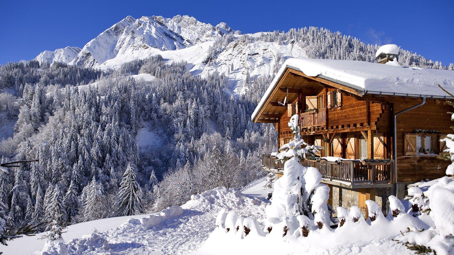 1920x1080 Winter House In Snow HD Wallpaperx1080