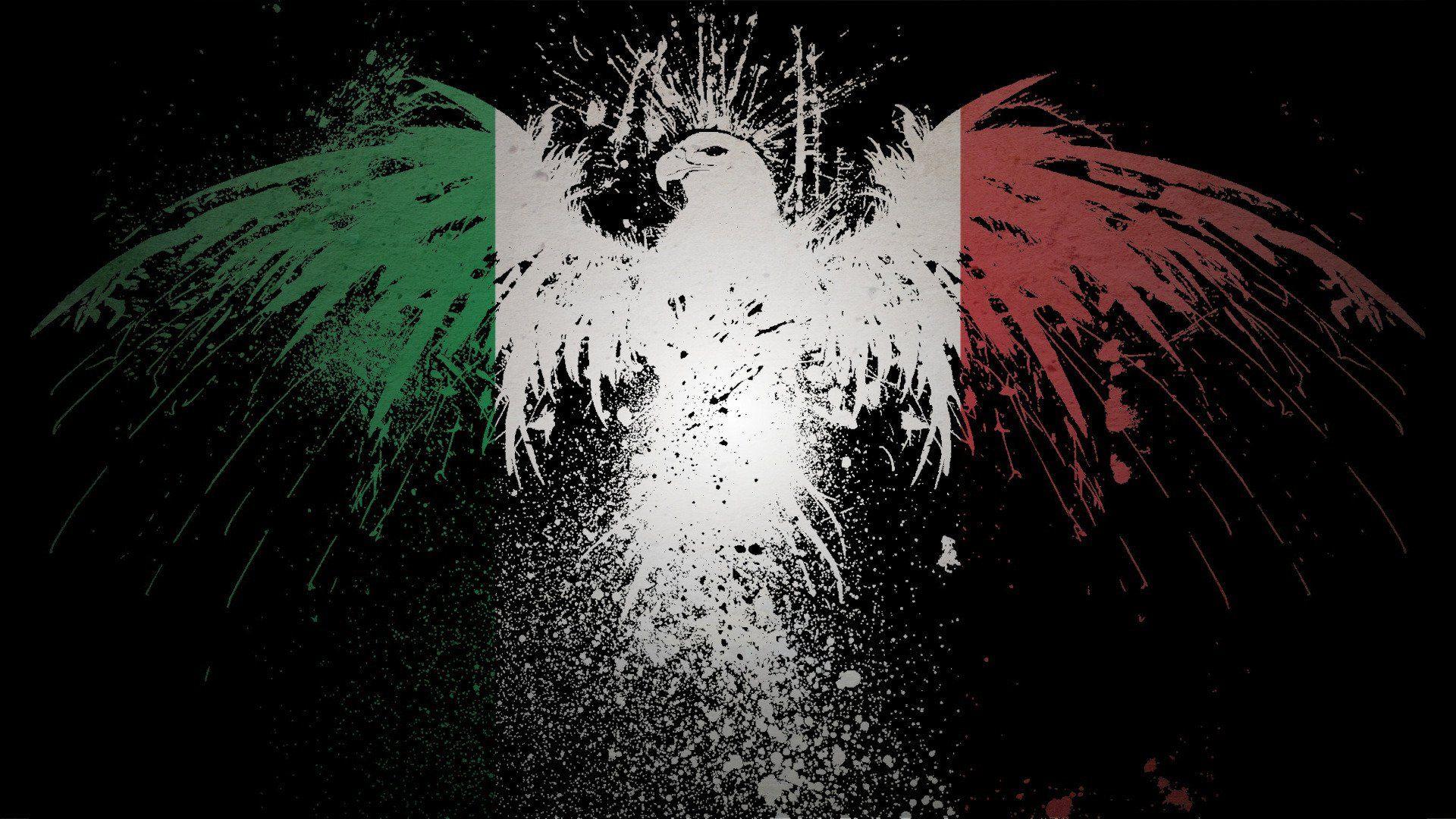 1920x1080 Italian Grunge Flag