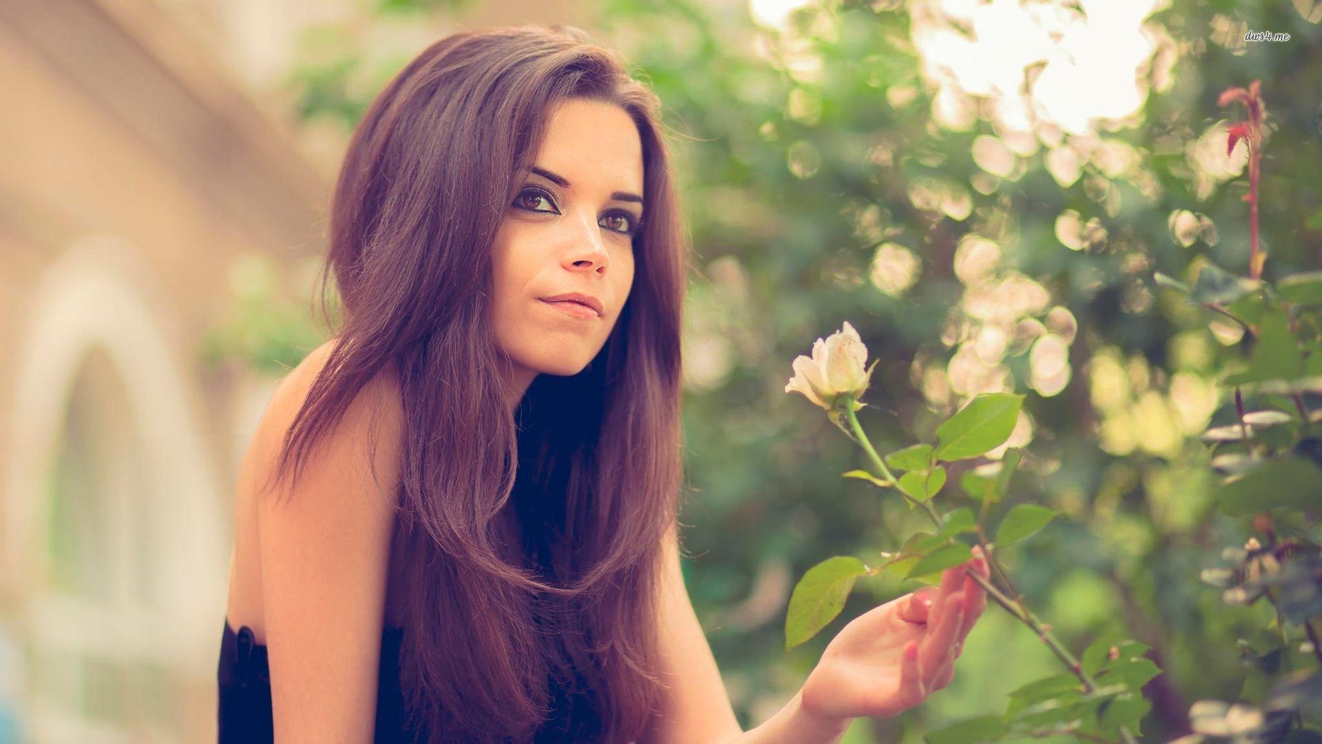 1920x1080 Free download Sweet girl with long hair wallpaper 1354669