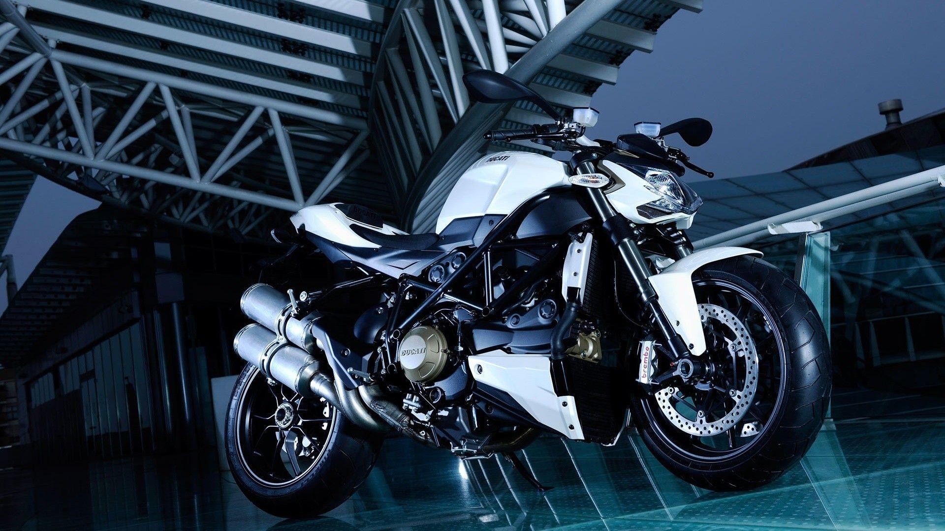1920x1080 Ducati, blue, sports, Ducati Streetfighter, motorbikes, vehicles