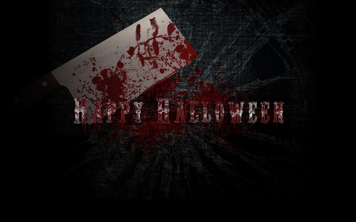 1440x900 Free download Bloody Halloween Wallpaper Bloody halloween 2