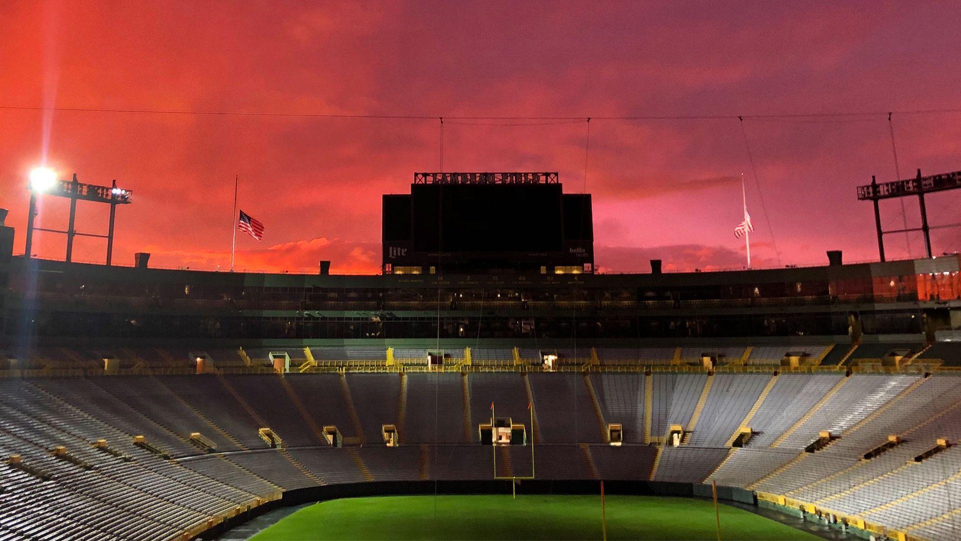 Let the countdown begin to clash with Irish at Lambeau Field