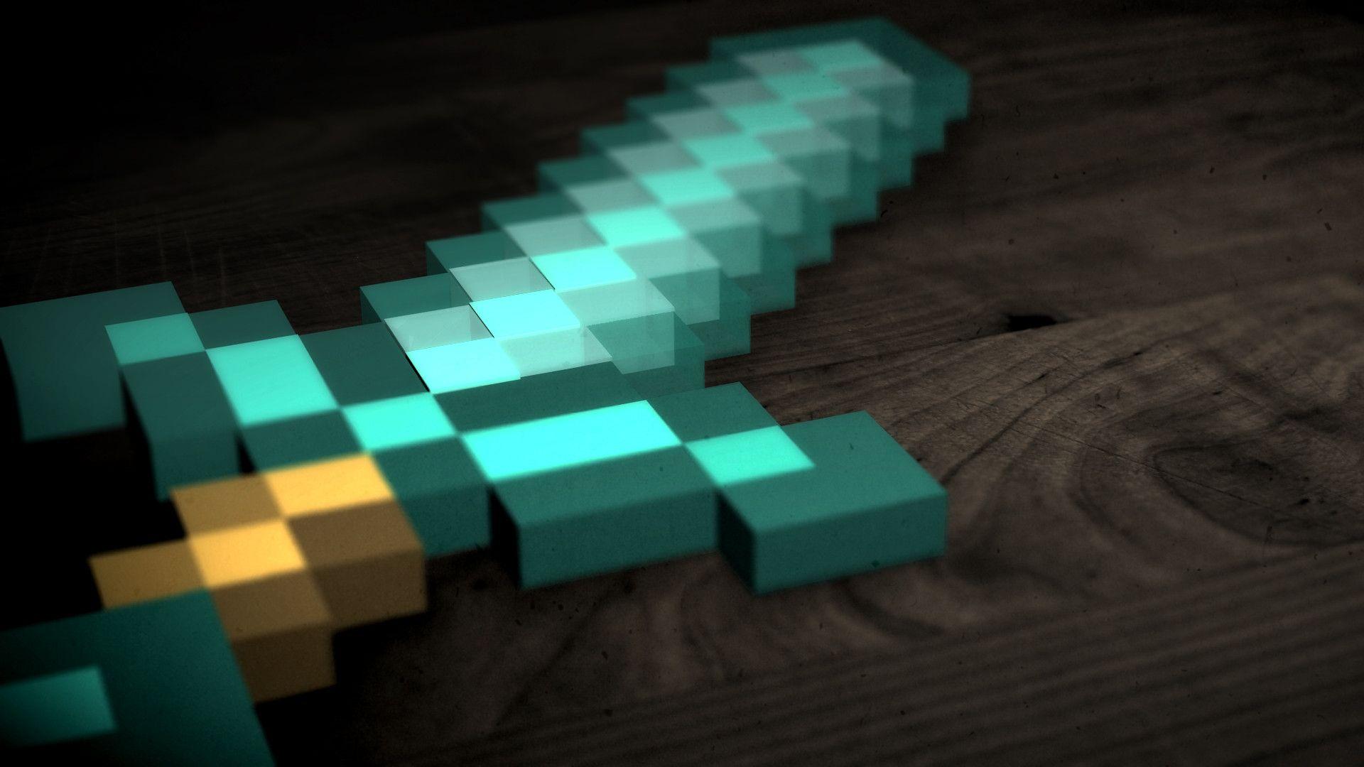 The Diamond Sword From Minecraft Swish And Slash