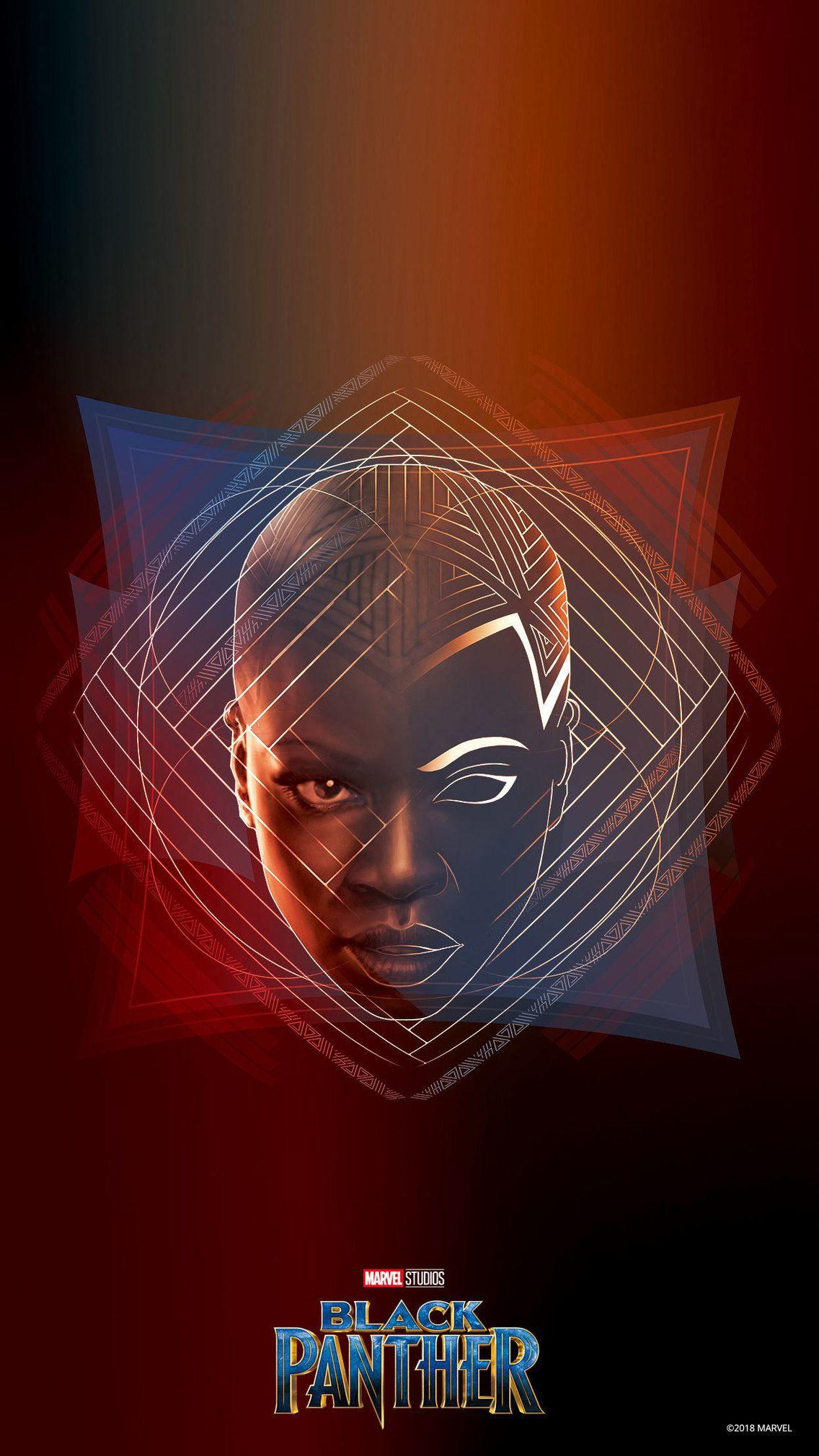 1136x2020 Black Panther Mobile Wallpaper