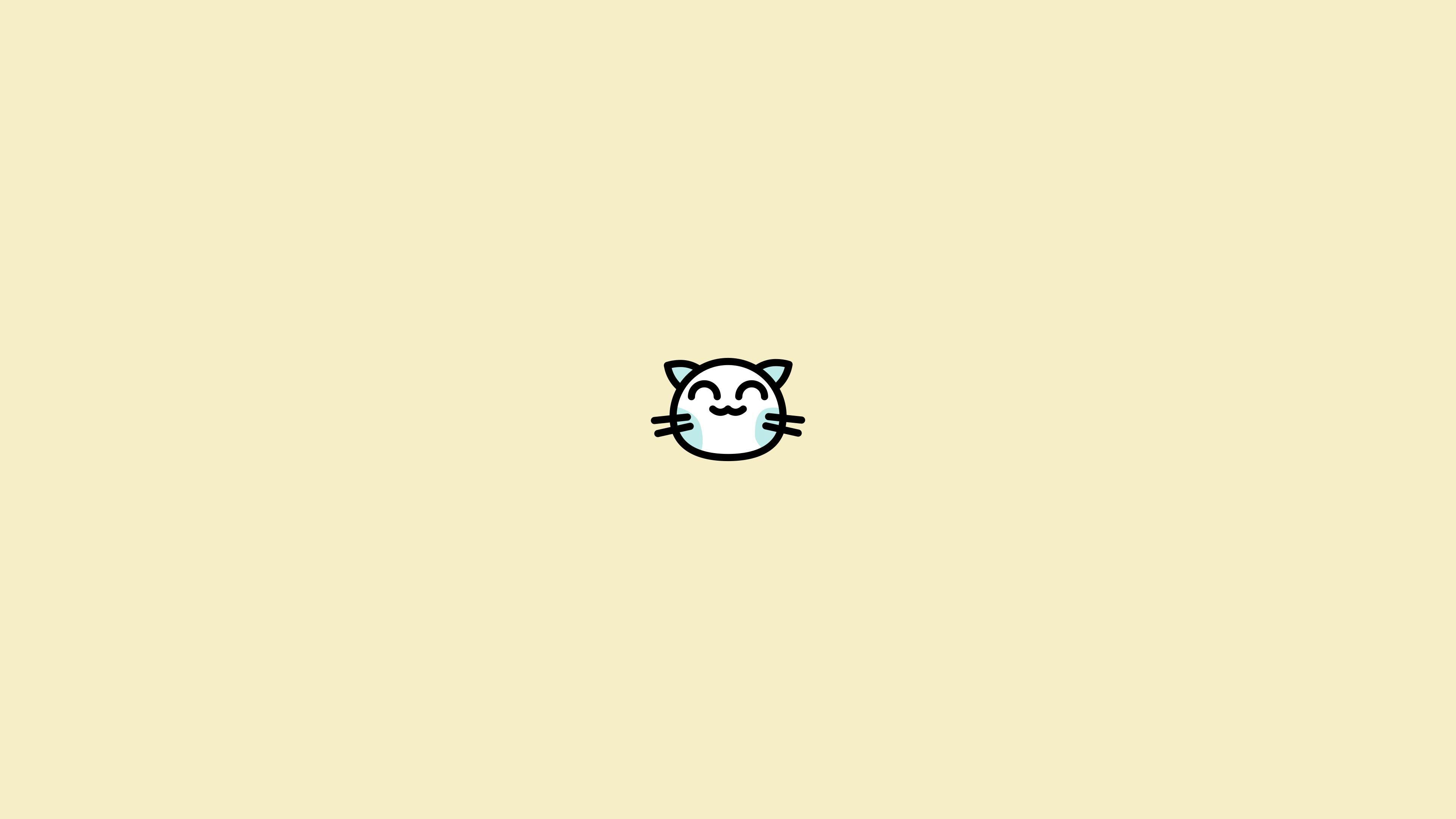 Cat Minimalist Wallpapers - Top Free Cat Minimalist Backgrounds - WallpaperAccess