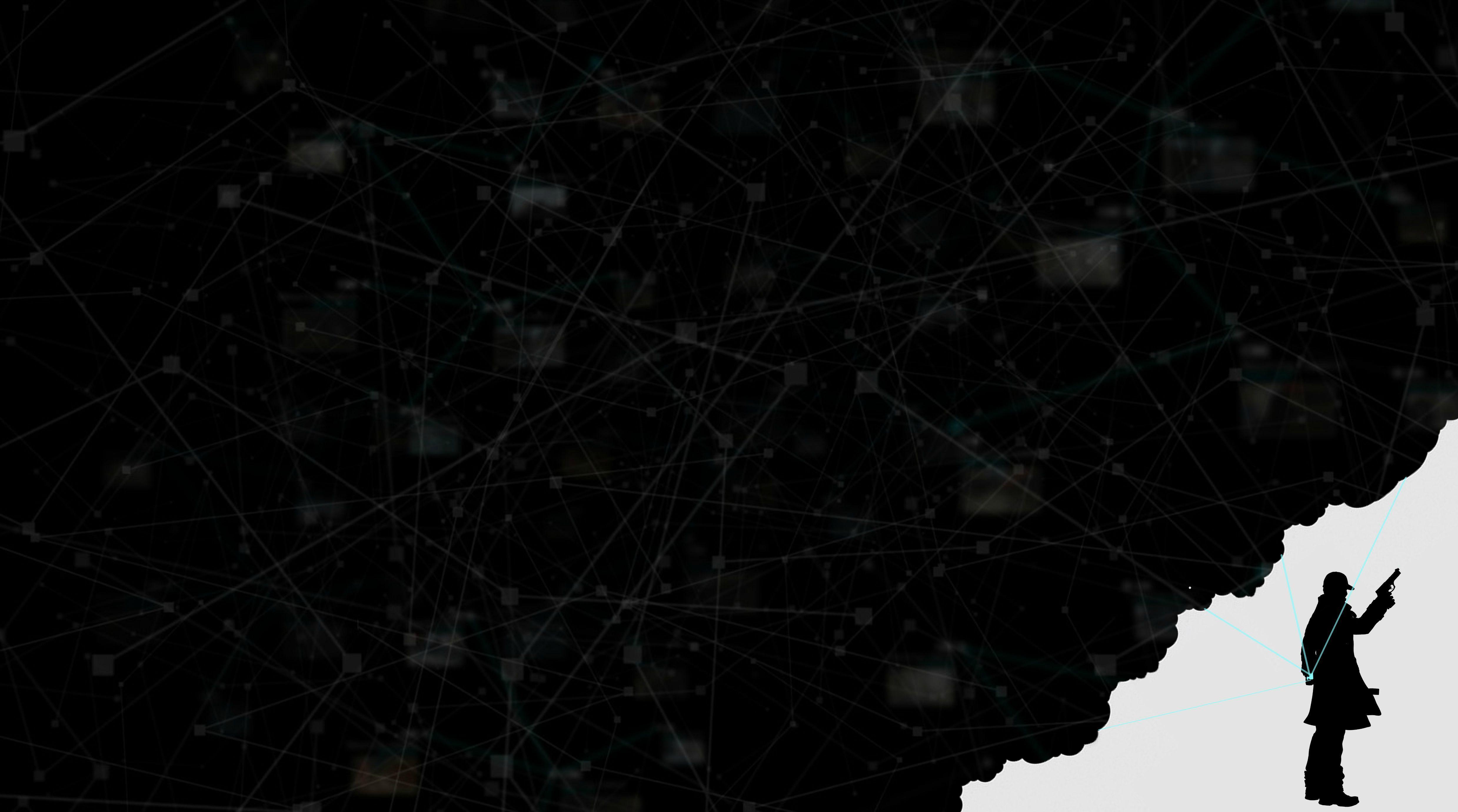 4956x2760 Dedsec Wallpaperafari Dogs Wallpaper Minimalist
