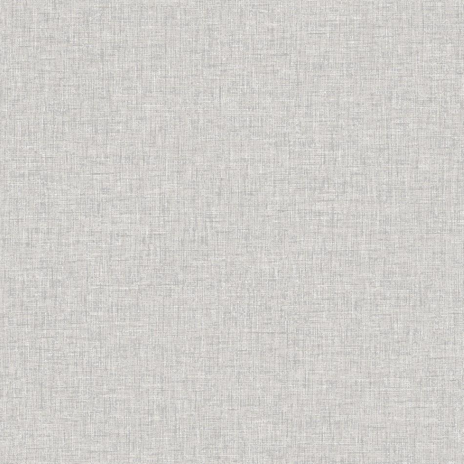 950x950 Linen Texture Effect Light Grey Wallpaper
