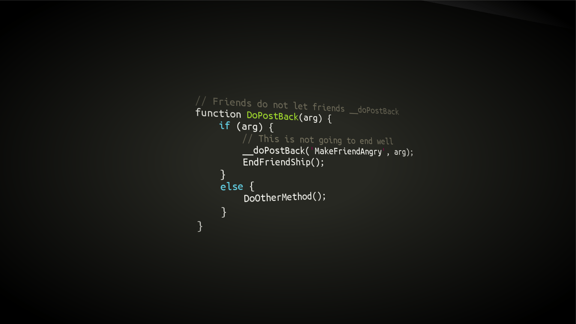 General 1920x1080 programming code minimalism
