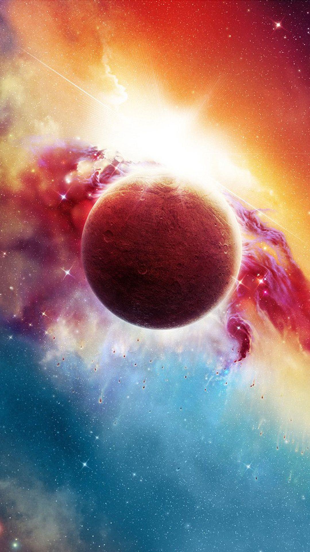 1080x1920 ↑↑TAP AND GET THE FREE APP! Space Planet Colorful Astronomy Cool