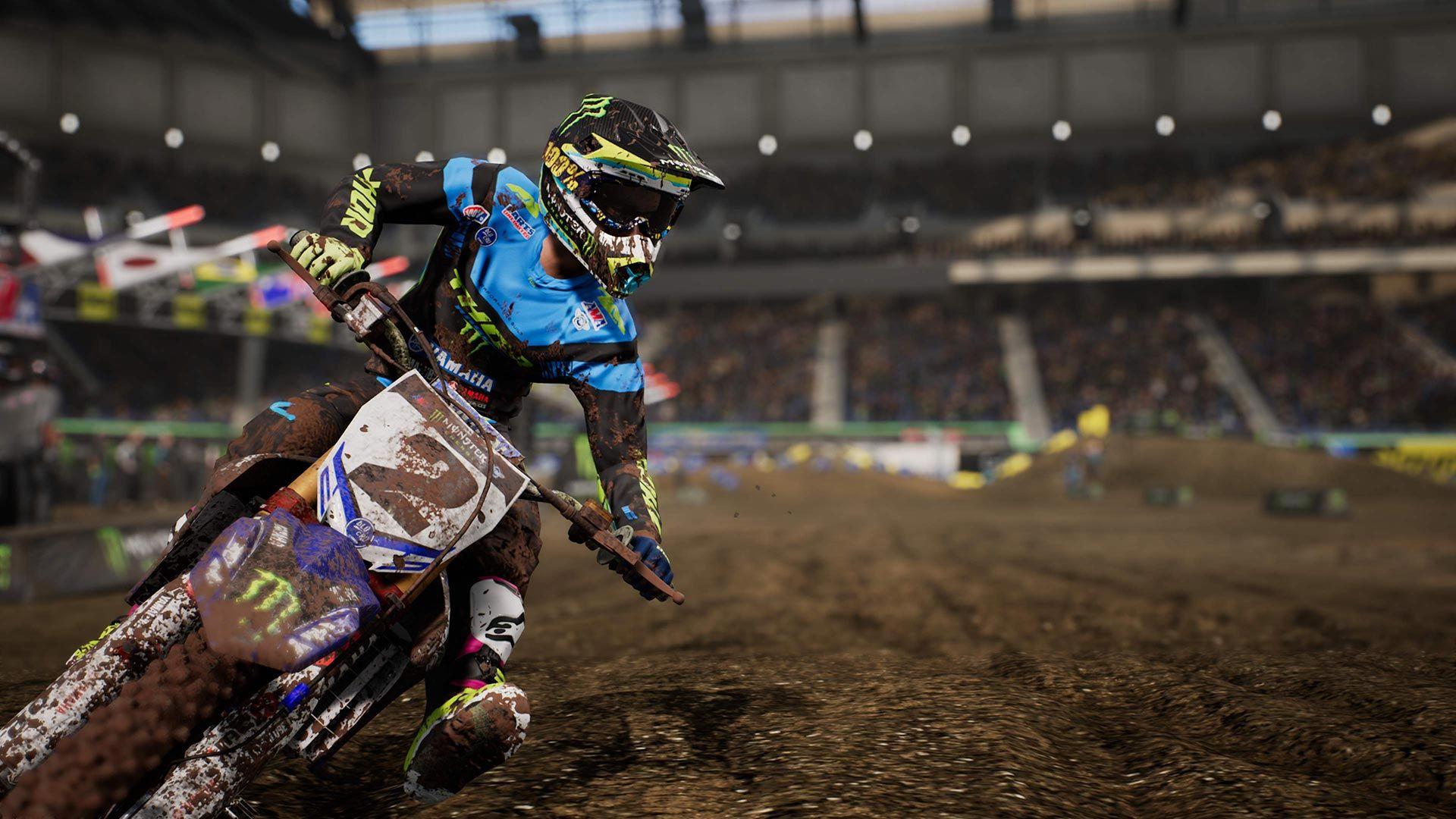 1920x1080 Monster Energy Supercross Edition on PS4. Official