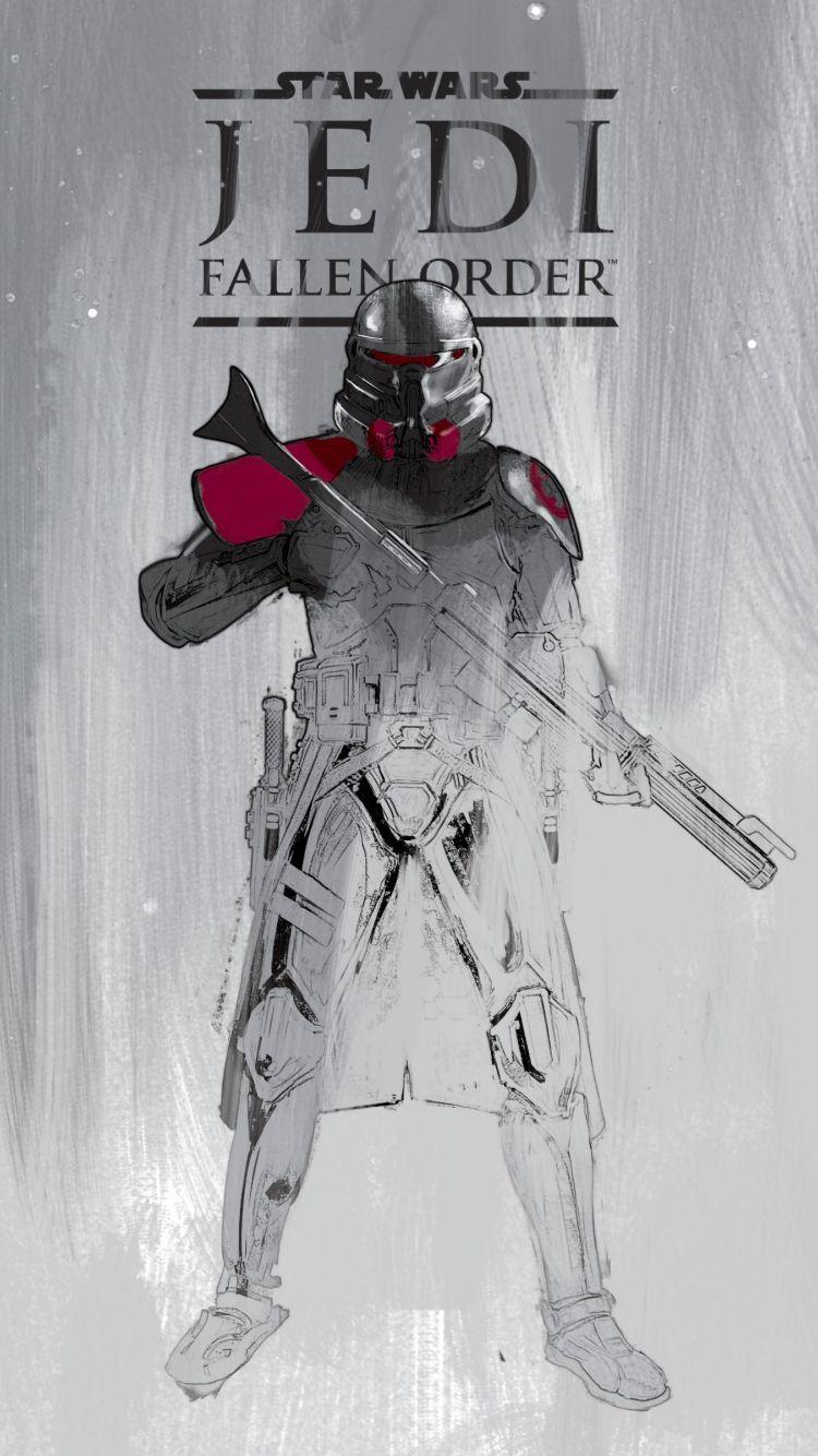 750x1334 Purge Trooper Star Wars Jedi Fallen Order Art iPhone 6