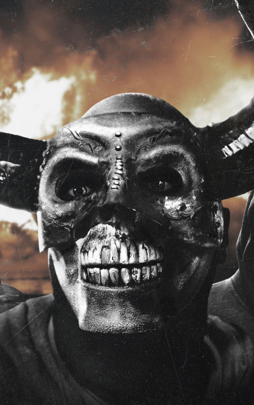 840x1336 Download 840x1336 wallpaper the first purge, horror movie, bandits