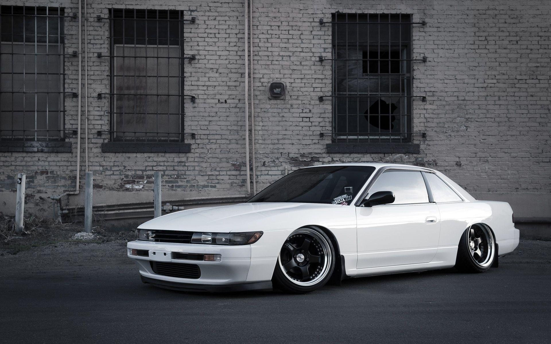 1920x1200 Nissan Silvia S13 White Wallpaper & Background